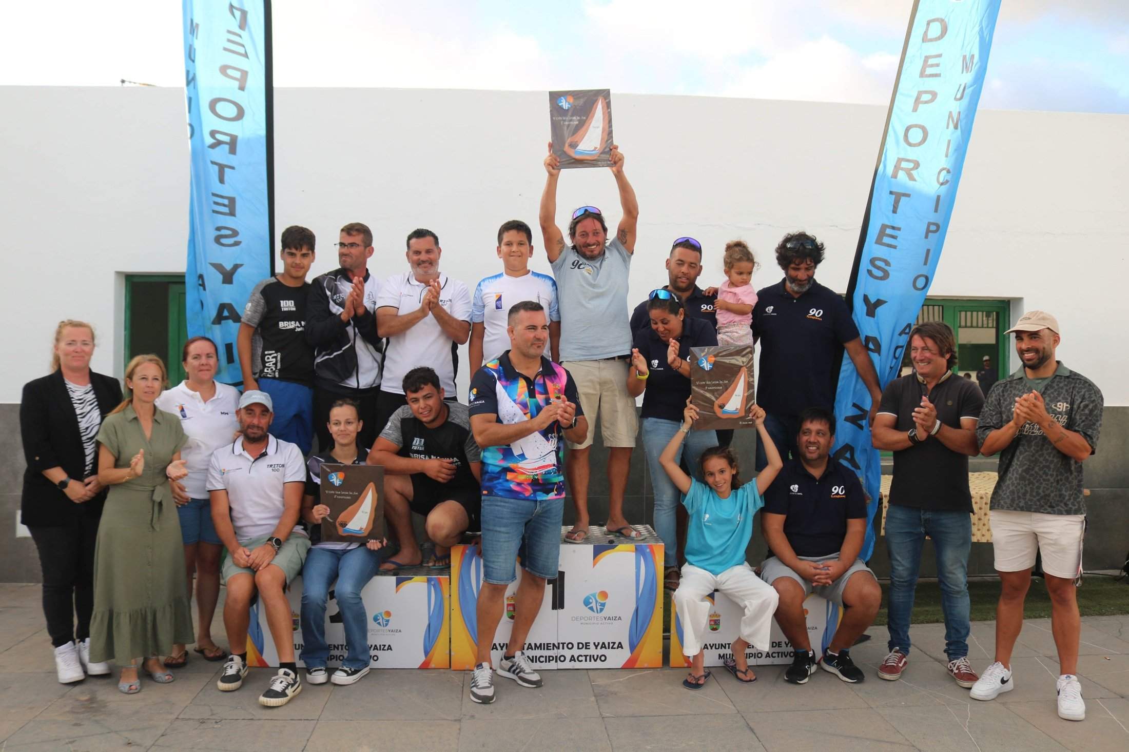 Podio V Copa Vela latina del Sur