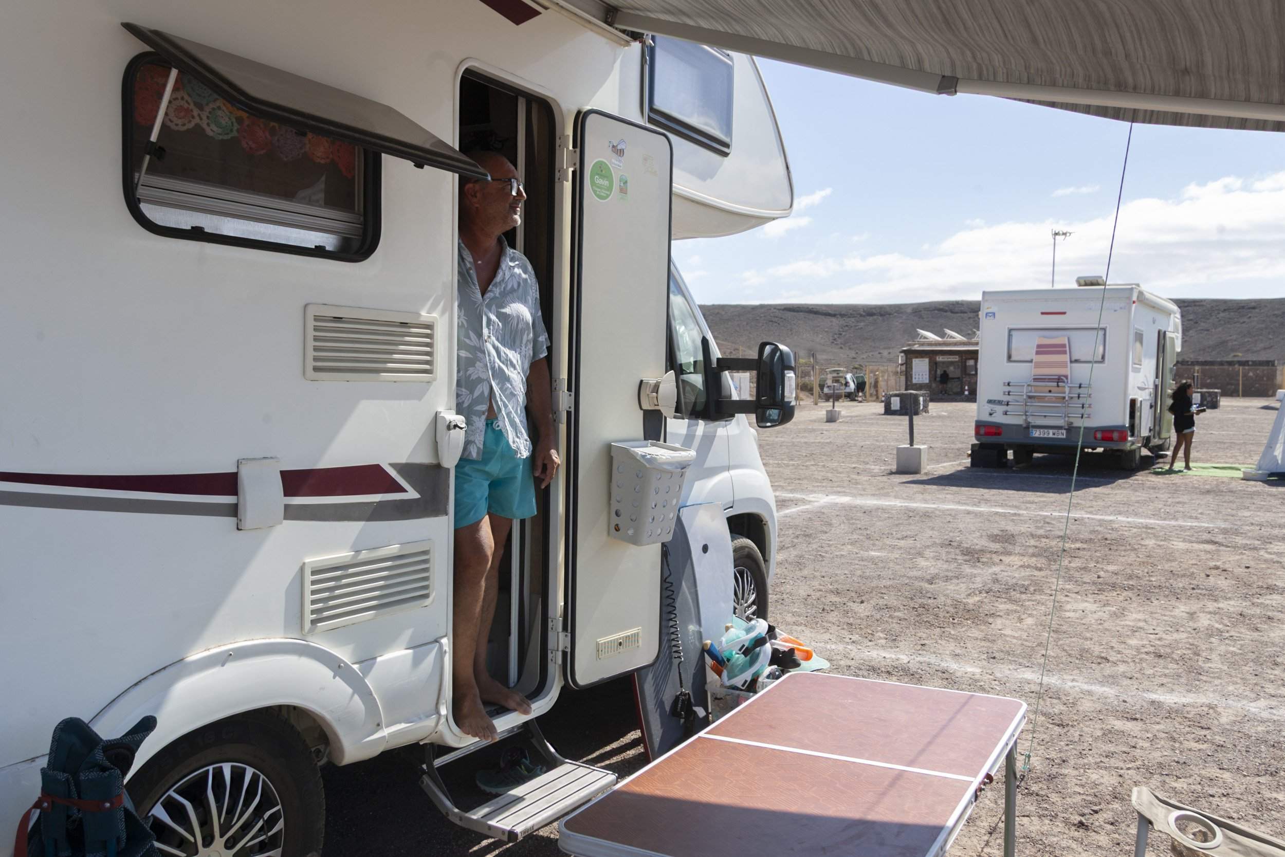Camping de Papagayo. Foto: Juan Mateos.