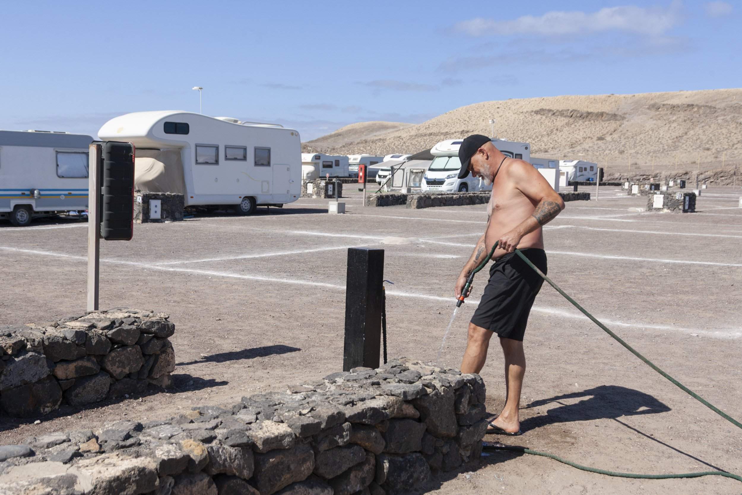 Camping de Papagayo. Foto: Juan Mateos.