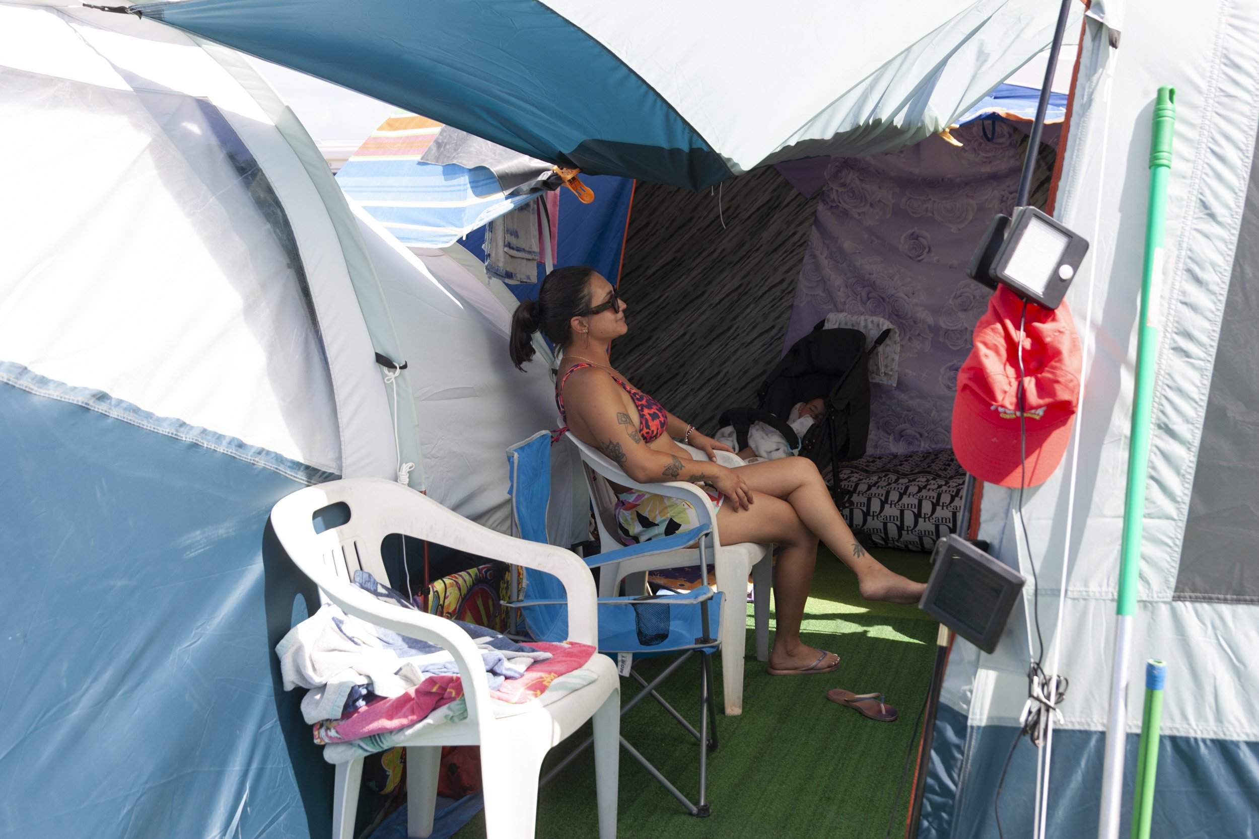 Camping de Papagayo. Foto: Juan Mateos.