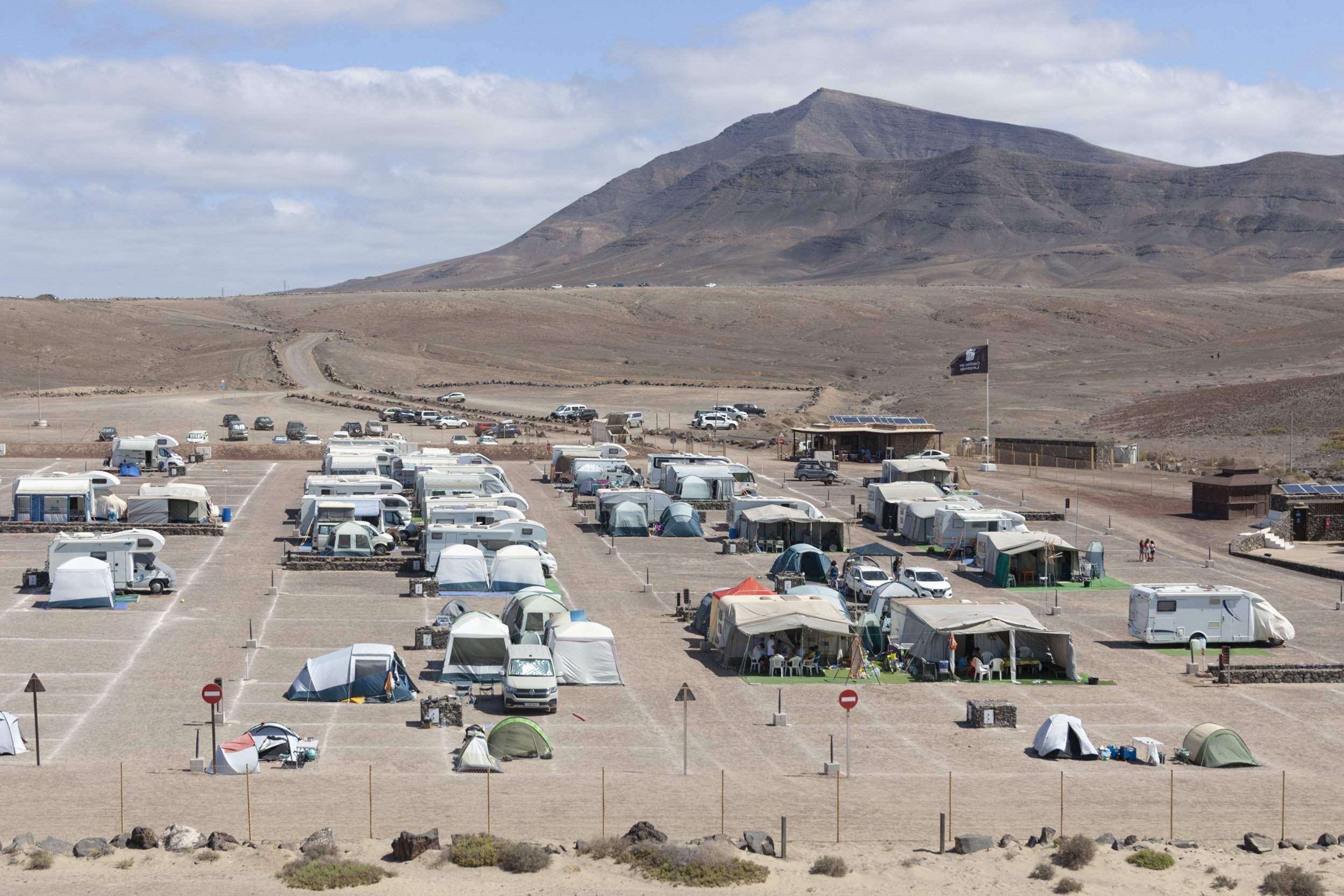 Camping de Papagayo. Foto: Juan Mateos.