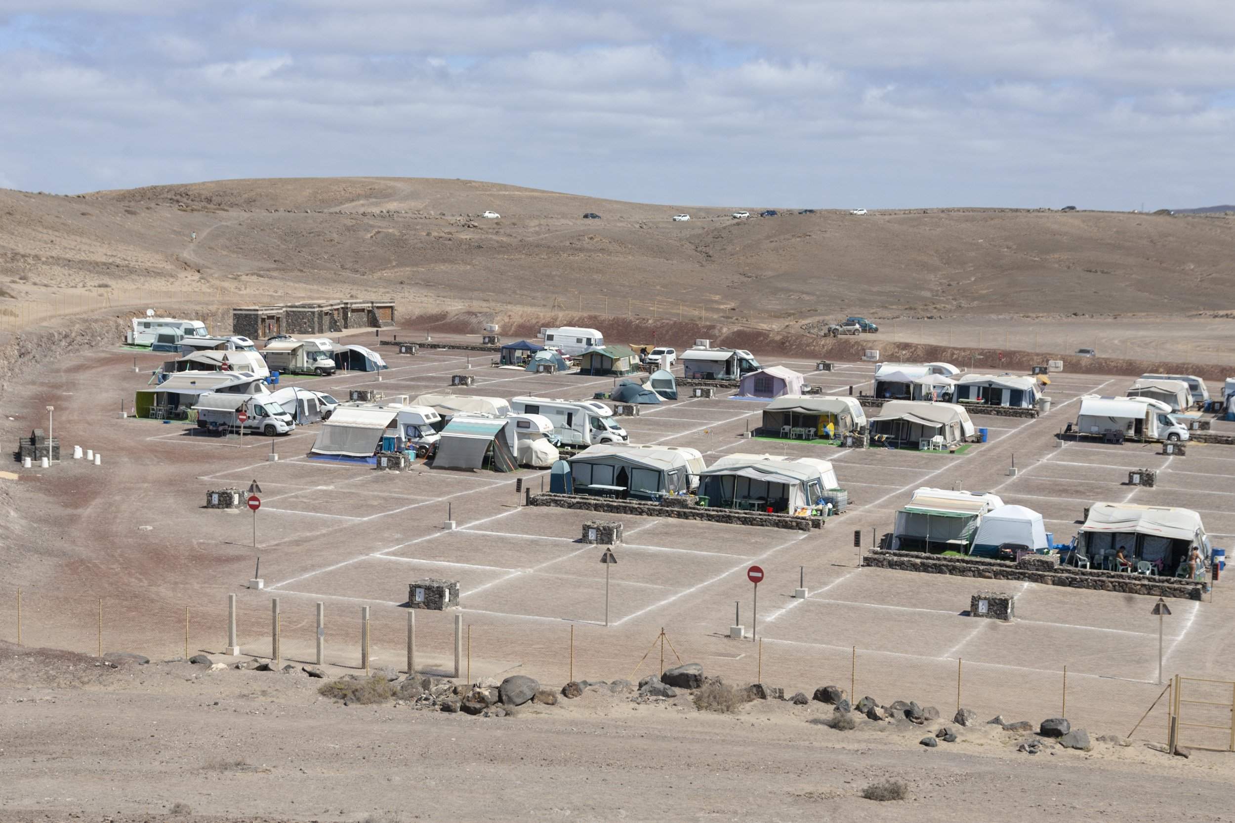 Camping de Papagayo. Foto: Juan Mateos.
