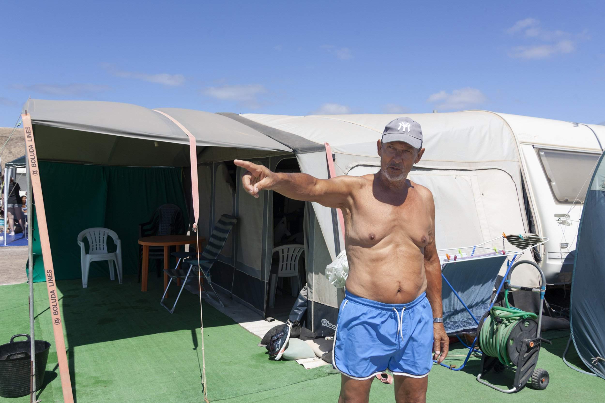 Camping de Papagayo. Foto: Juan Mateos.