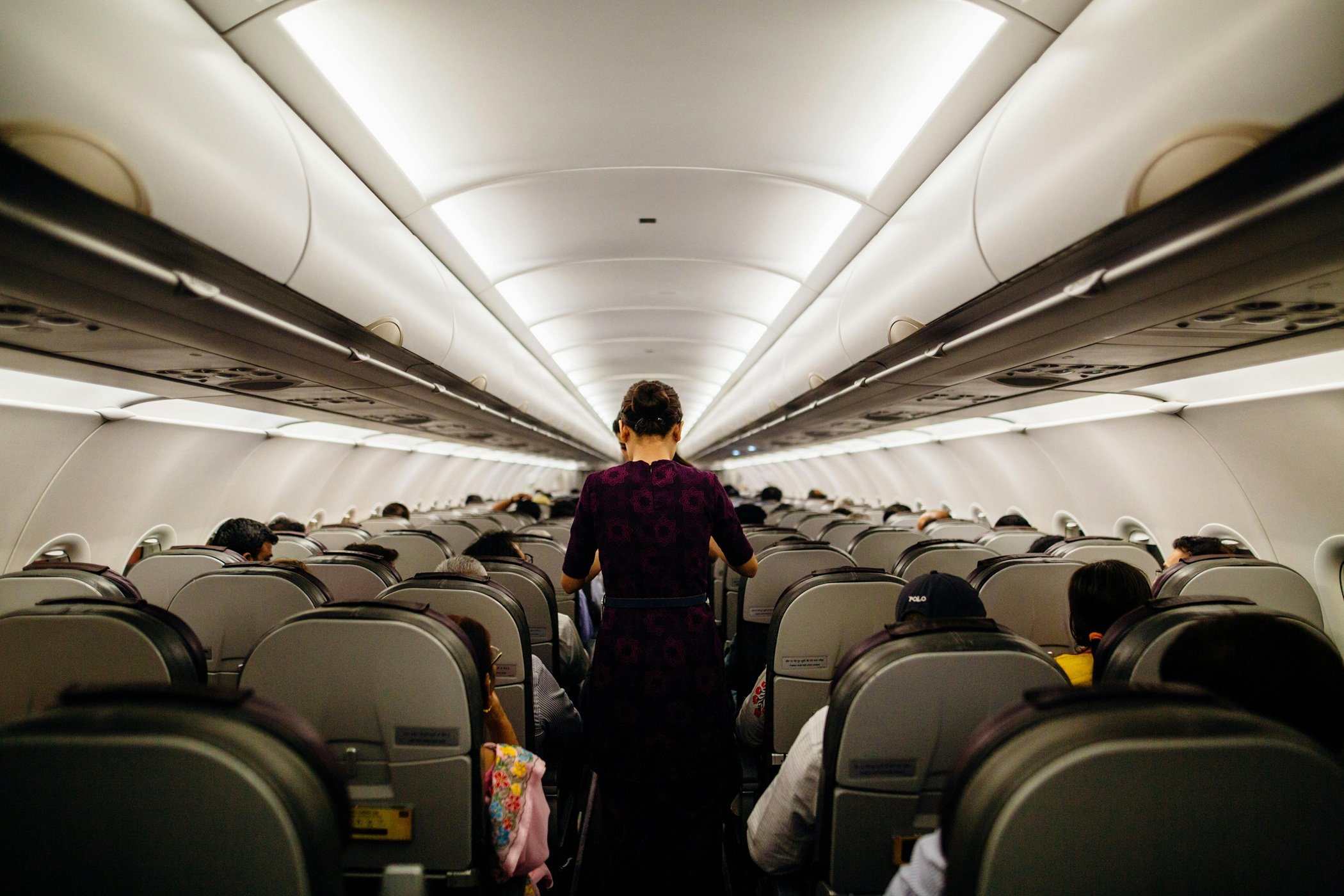 Pasaje del avión de una aerolínea.