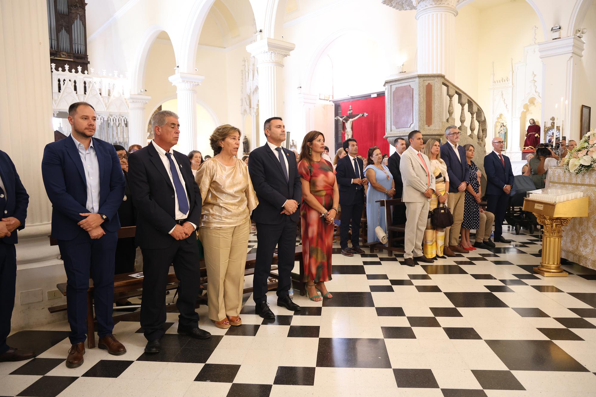Procesión en honor a Nuestra Señora del Carmen de Teguise. Foto: La Voz