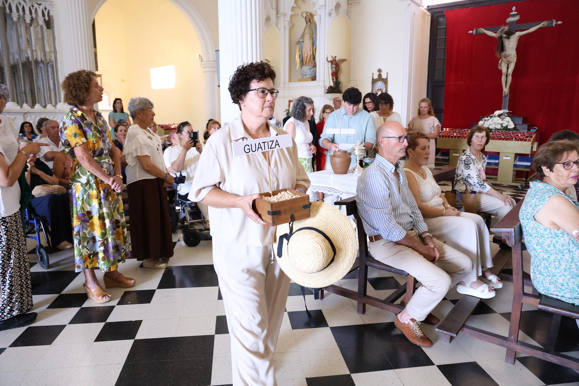 Procesión en honor a Nuestra Señora del Carmen de Teguise. Foto: La Voz