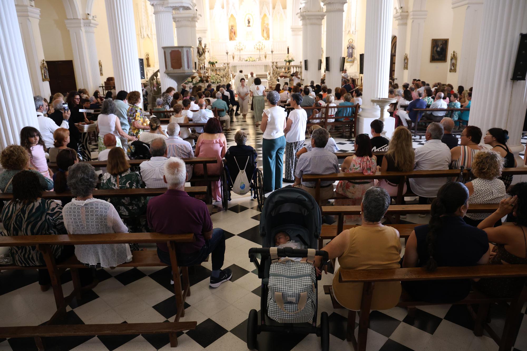 Procesión en honor a Nuestra Señora del Carmen de Teguise. Foto: La Voz