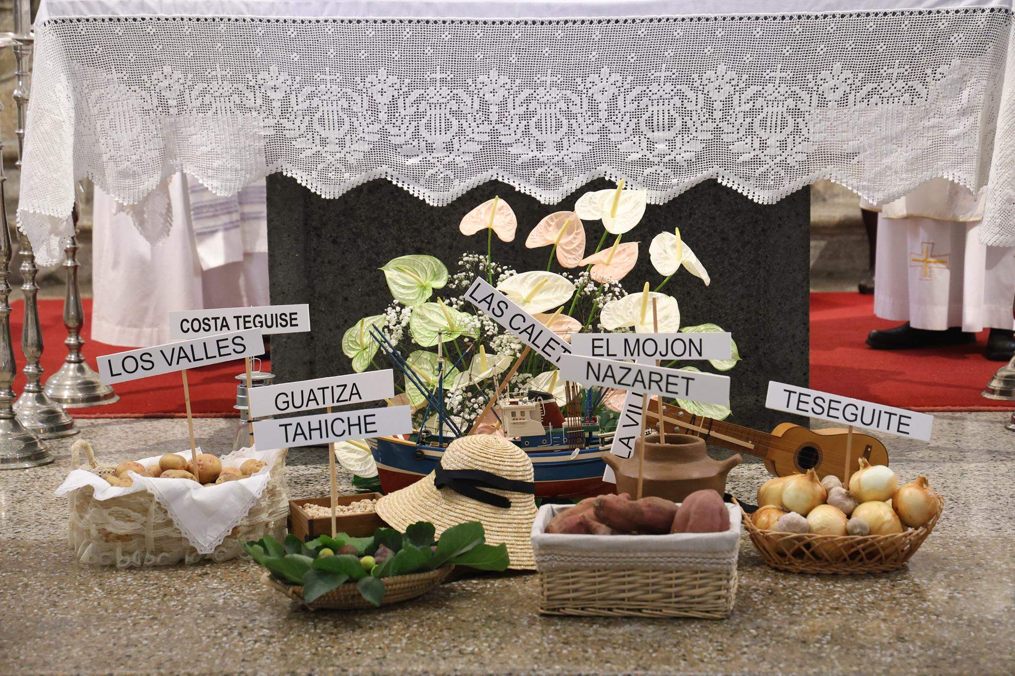 Procesión en honor a Nuestra Señora del Carmen de Teguise. Foto: La Voz