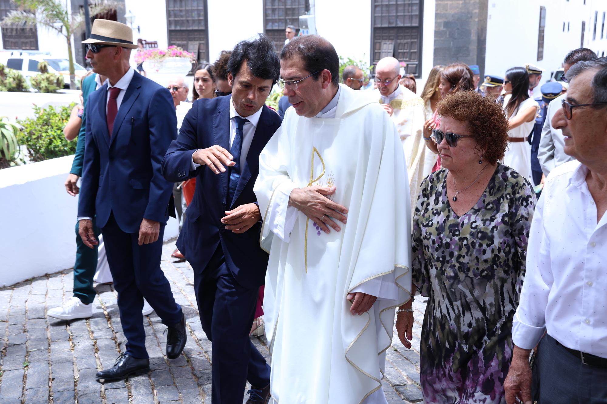 Procesión en honor a Nuestra Señora del Carmen de Teguise. Foto: La Voz