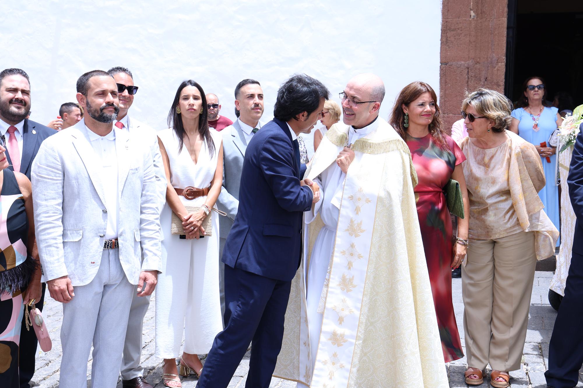 Procesión en honor a Nuestra Señora del Carmen de Teguise. Foto: La Voz