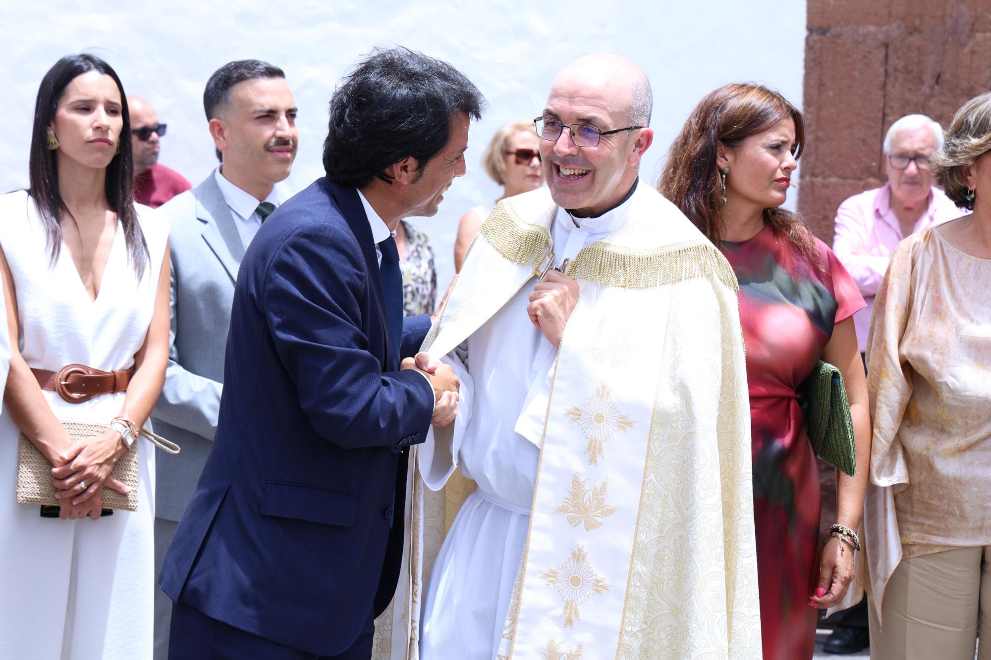 Procesión en honor a Nuestra Señora del Carmen de Teguise. Foto: La Voz