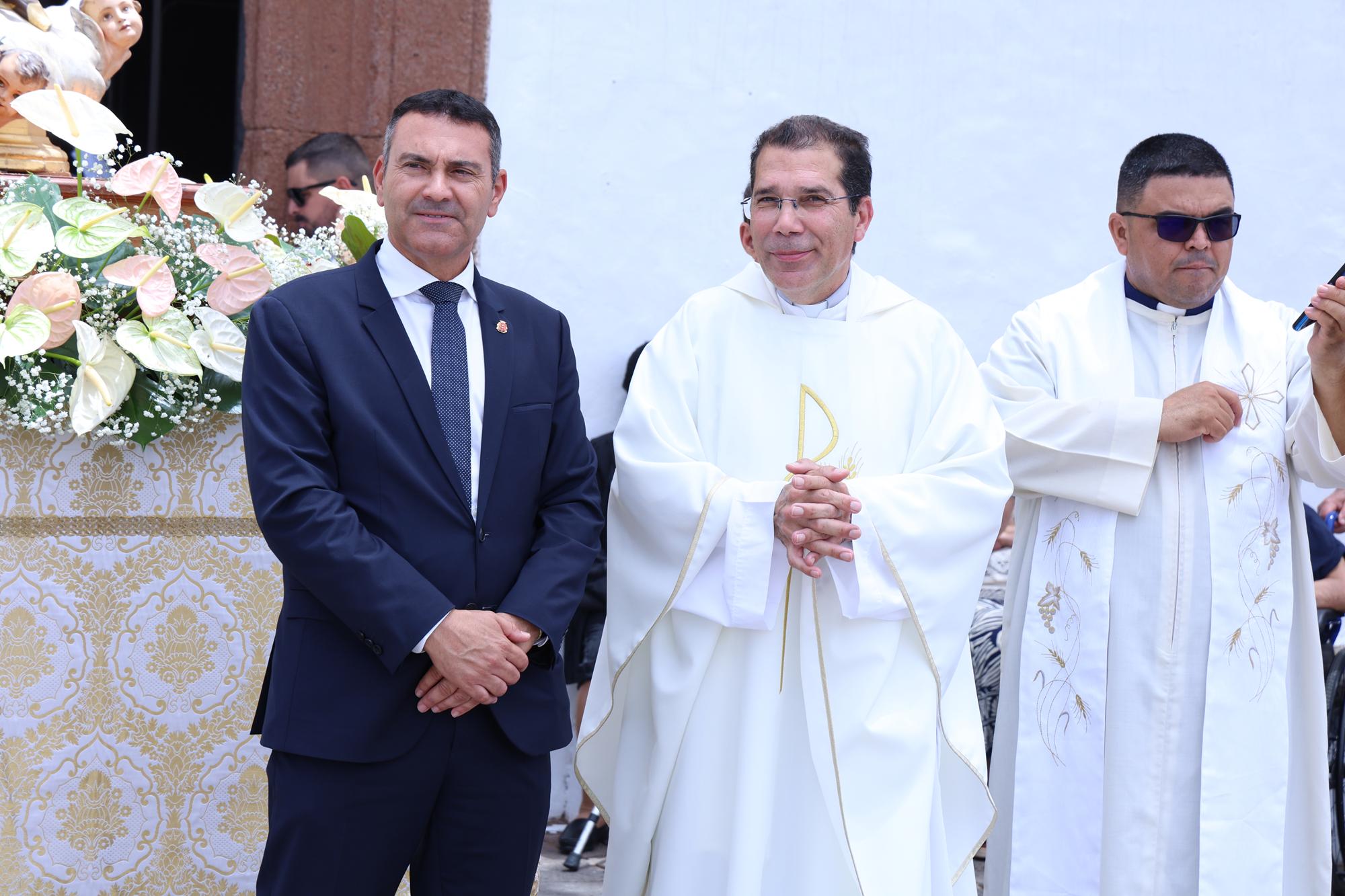Procesión en honor a Nuestra Señora del Carmen de Teguise. Foto: La Voz