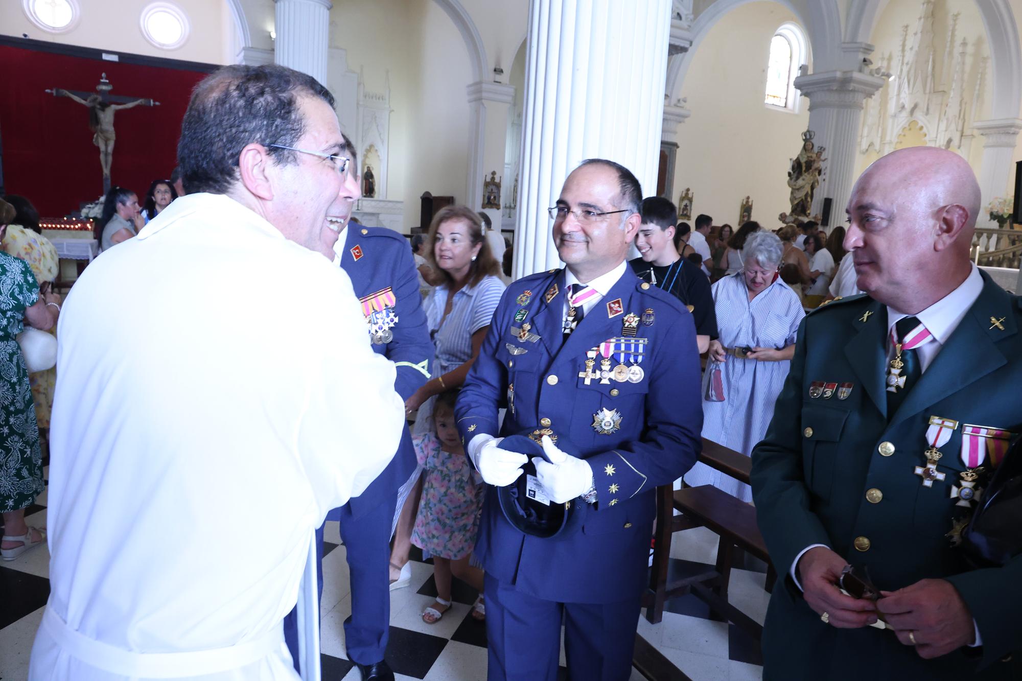 Procesión en honor a Nuestra Señora del Carmen de Teguise. Foto: La Voz