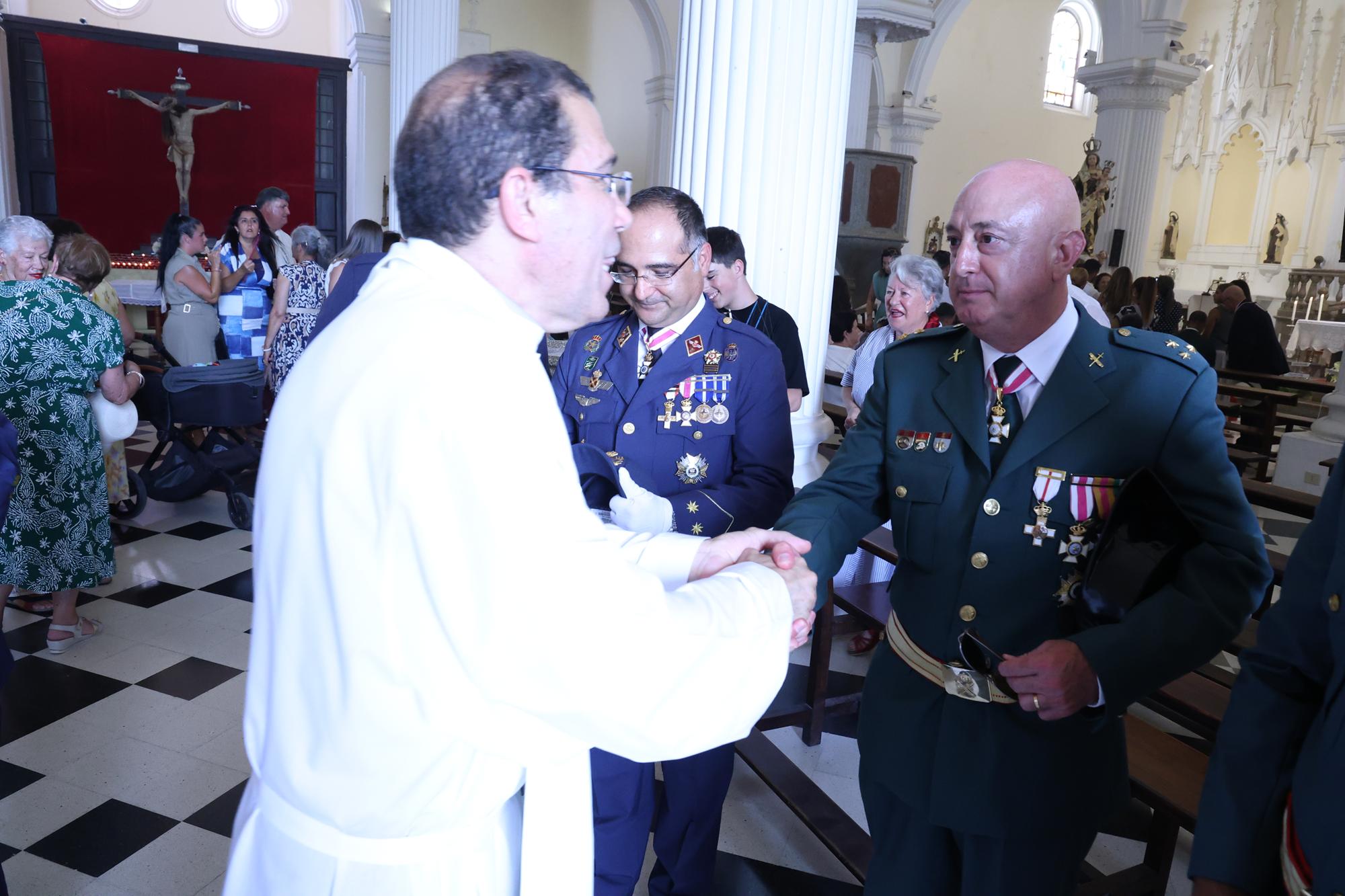 Procesión en honor a Nuestra Señora del Carmen de Teguise. Foto: La Voz