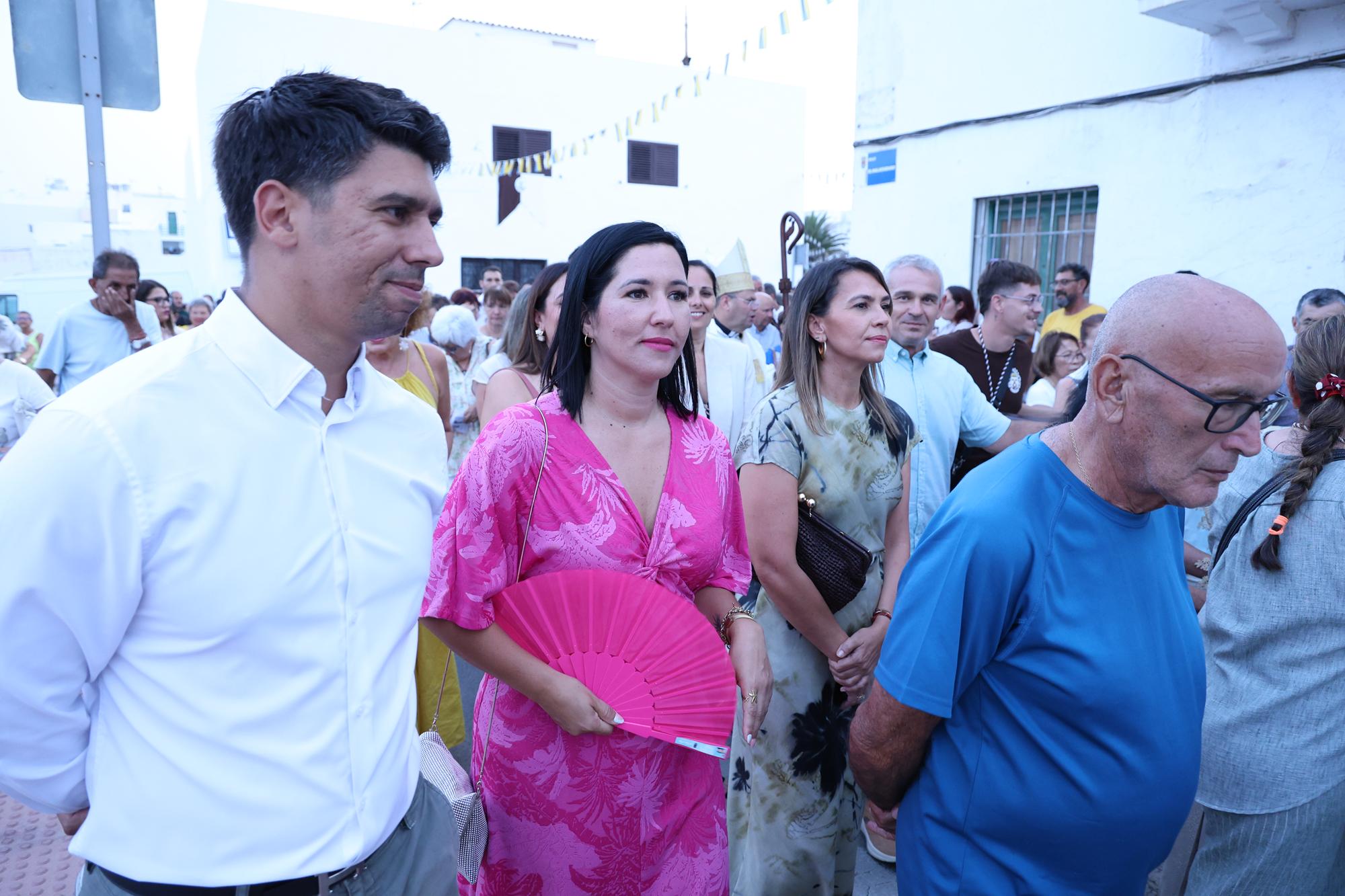 Procesión en honor a la Virgen del Carmen en Valterra