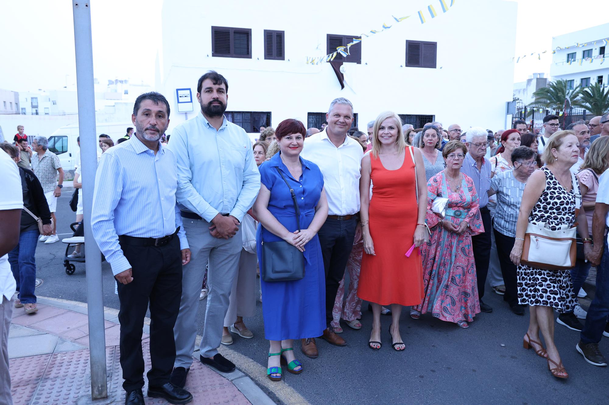 Procesión en honor a la Virgen del Carmen en Valterra