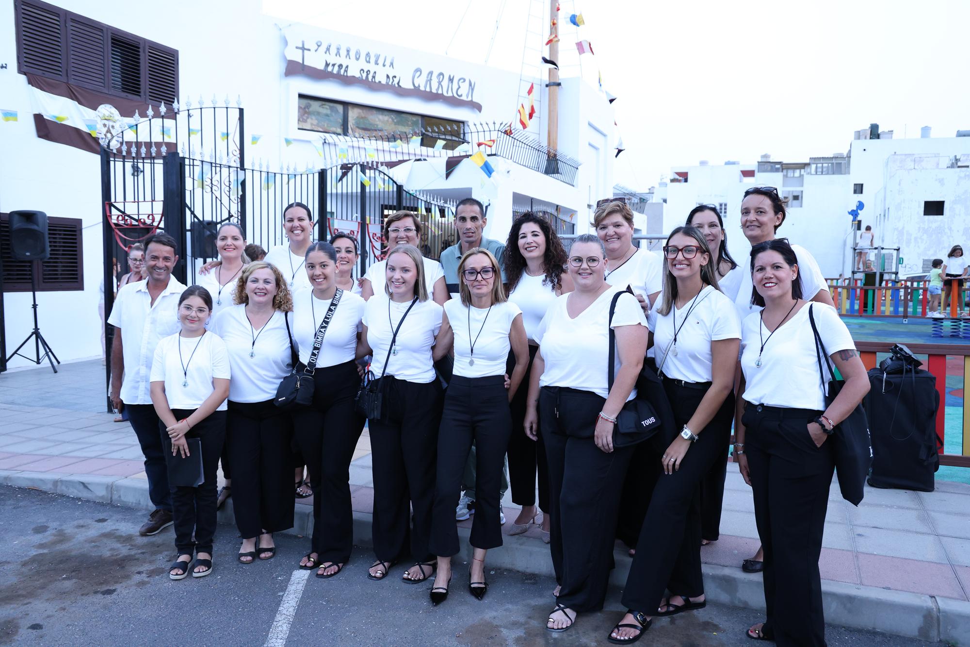 Procesión en honor a la Virgen del Carmen en Valterra