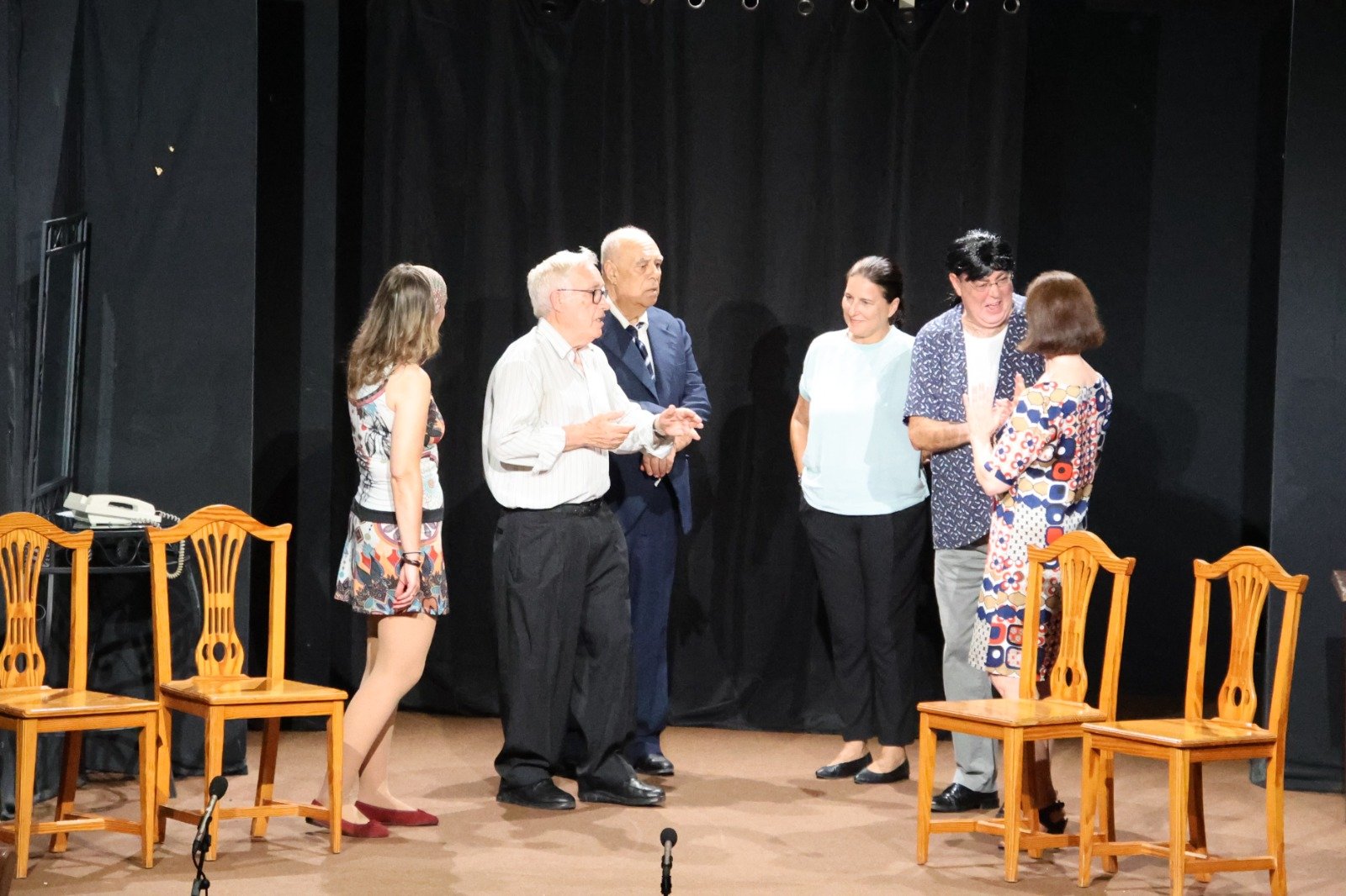 La obra teatral 'La educación de los padres'. Foto: Norberto de León