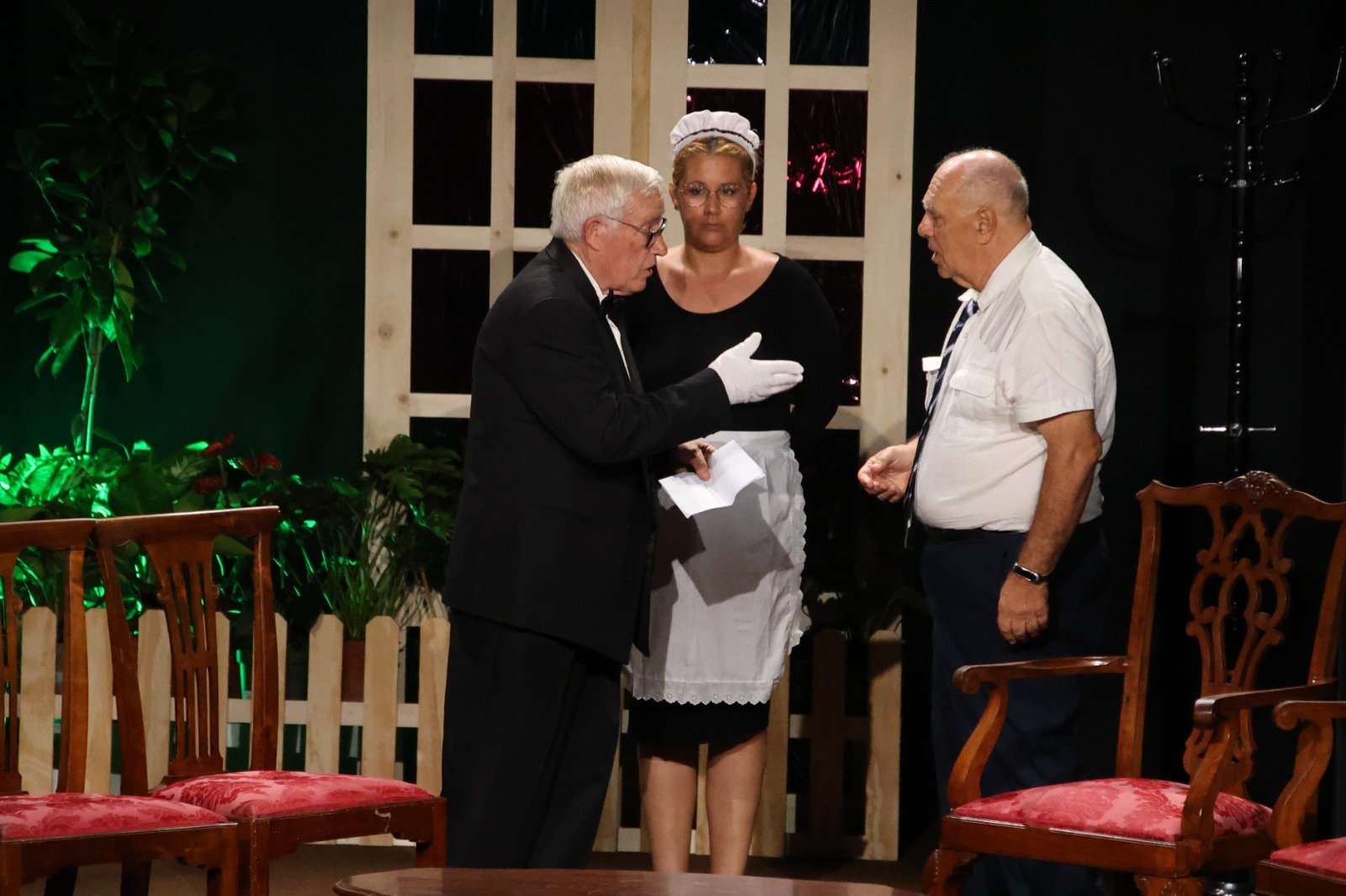 La obra teatral 'La educación de los padres'. Foto: Norberto de León