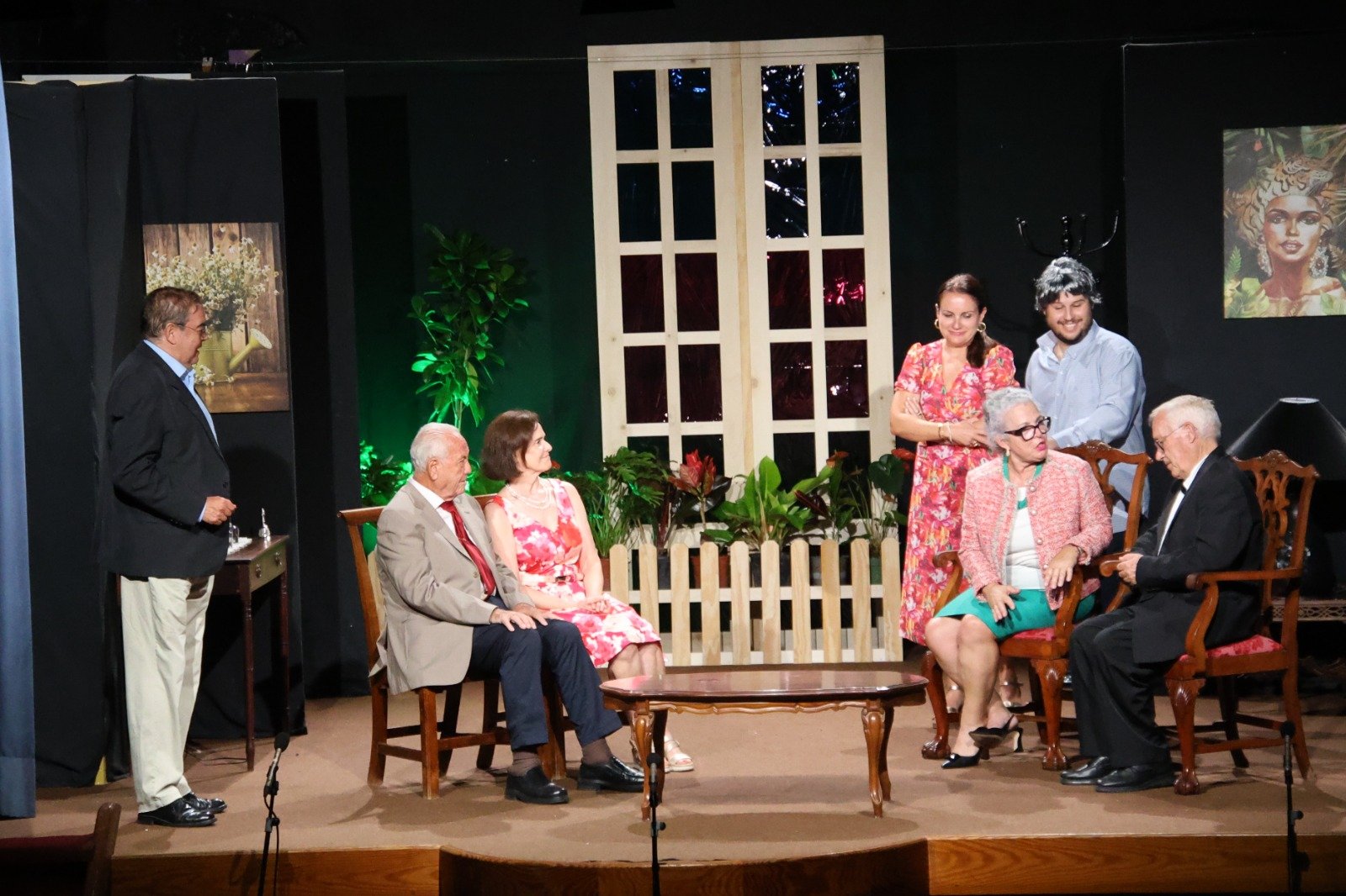 La obra teatral 'La educación de los padres'. Foto: Norberto de León
