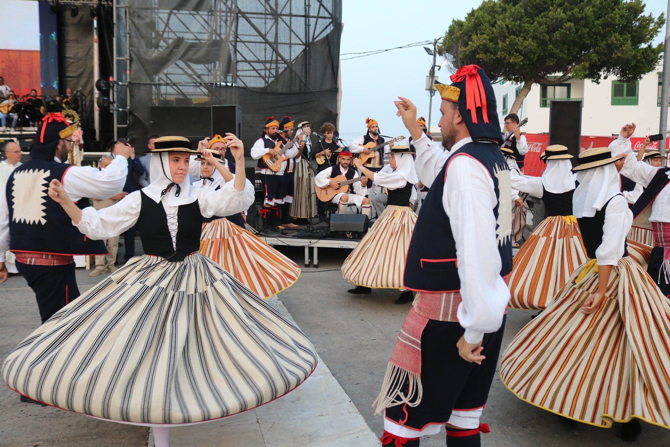 Agrupación Folklórica Güerma en Playa Blanca