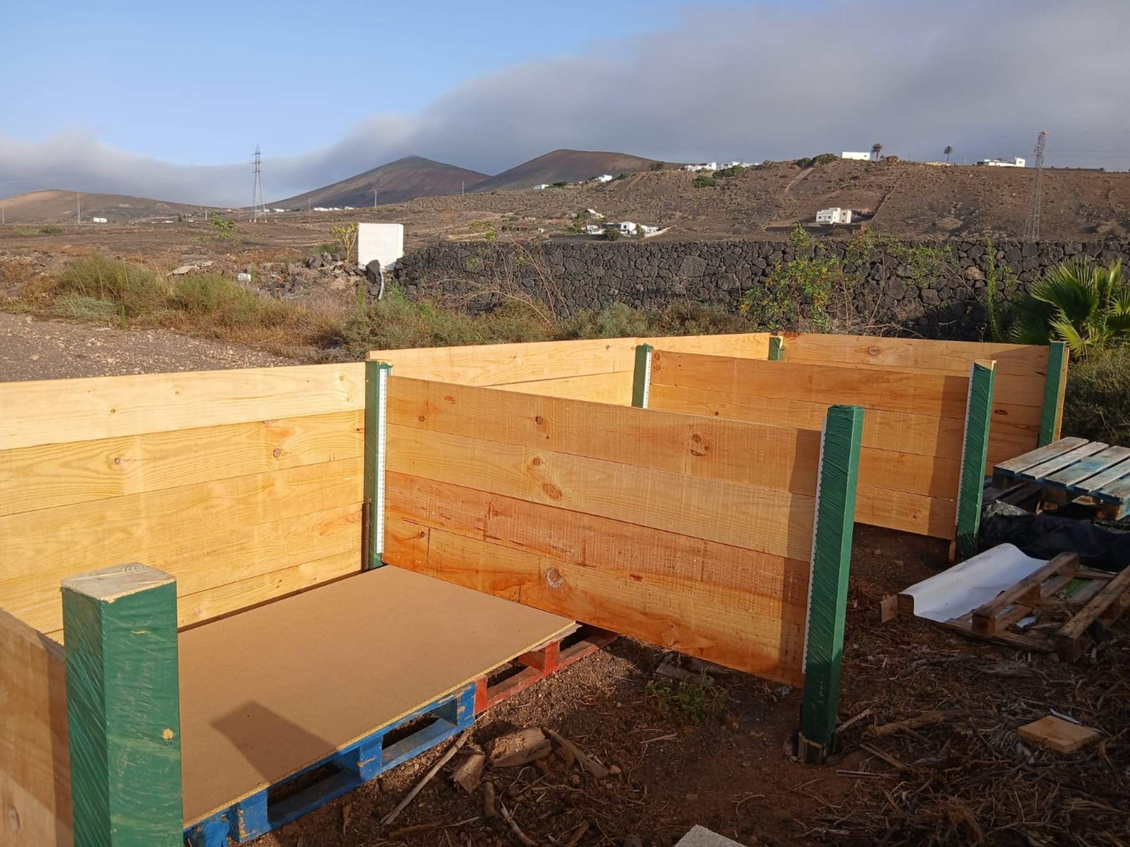 Zona de compostaje comunitario