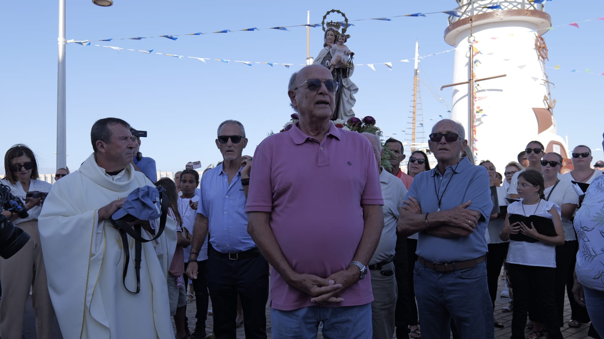 Procesión en honor a Nuestra Señora del Carmen