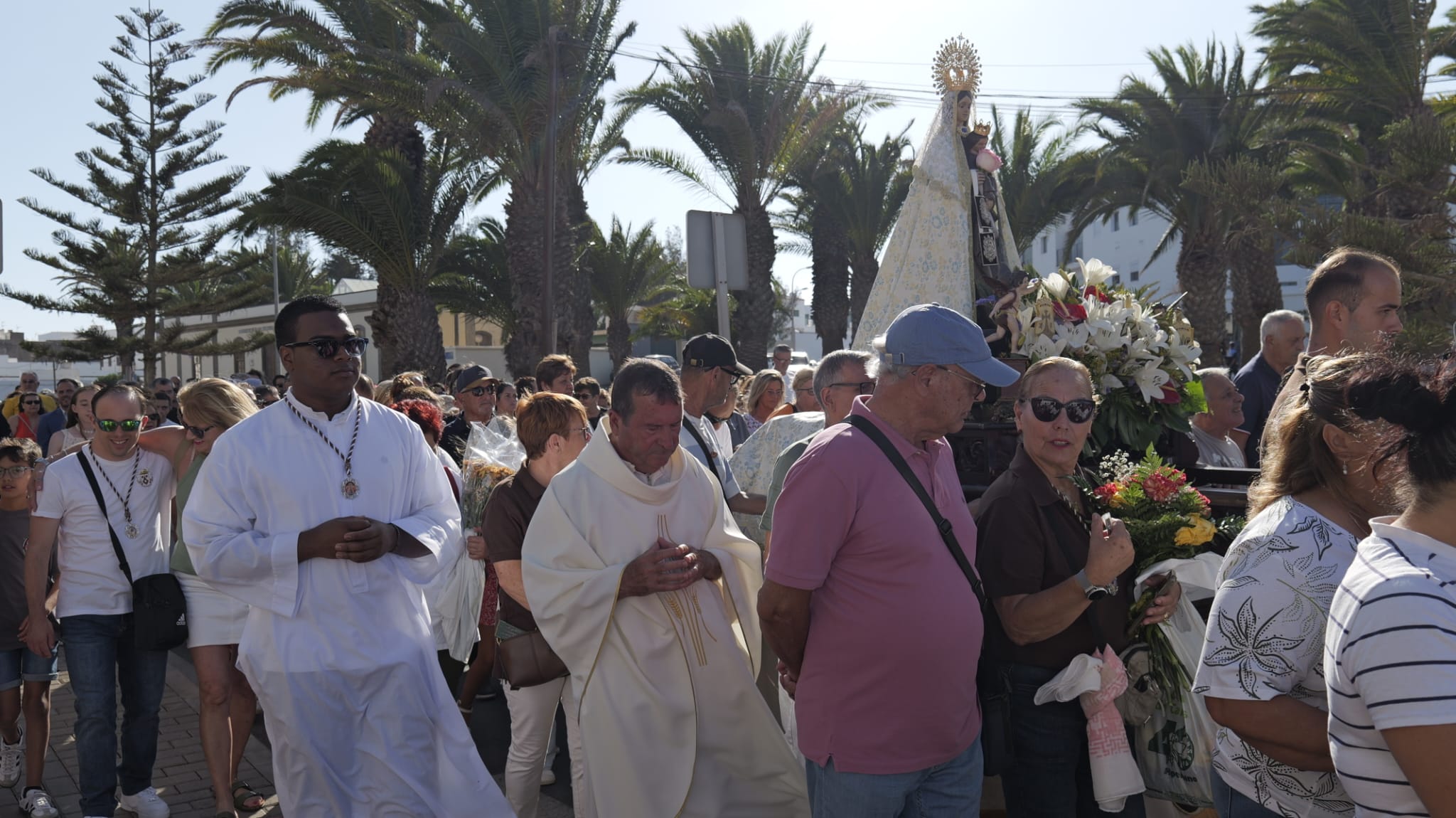 Procesión en honor a Nuestra Señora del Carmen