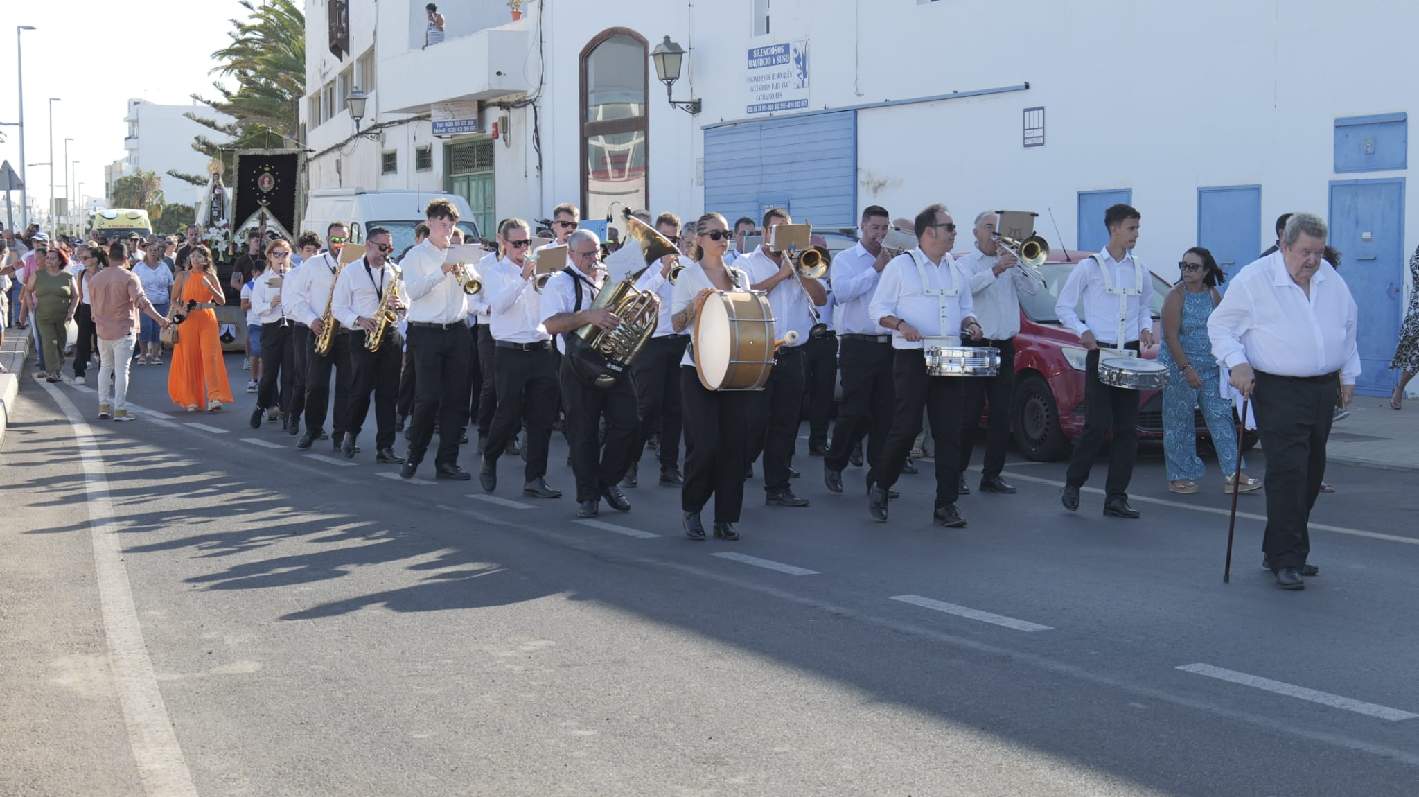 Procesión en honor a Nuestra Señora del Carmen