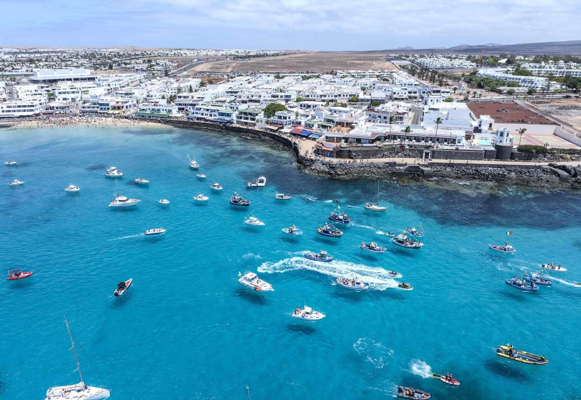Procesión marítima de honra a la Virgen del Carmen