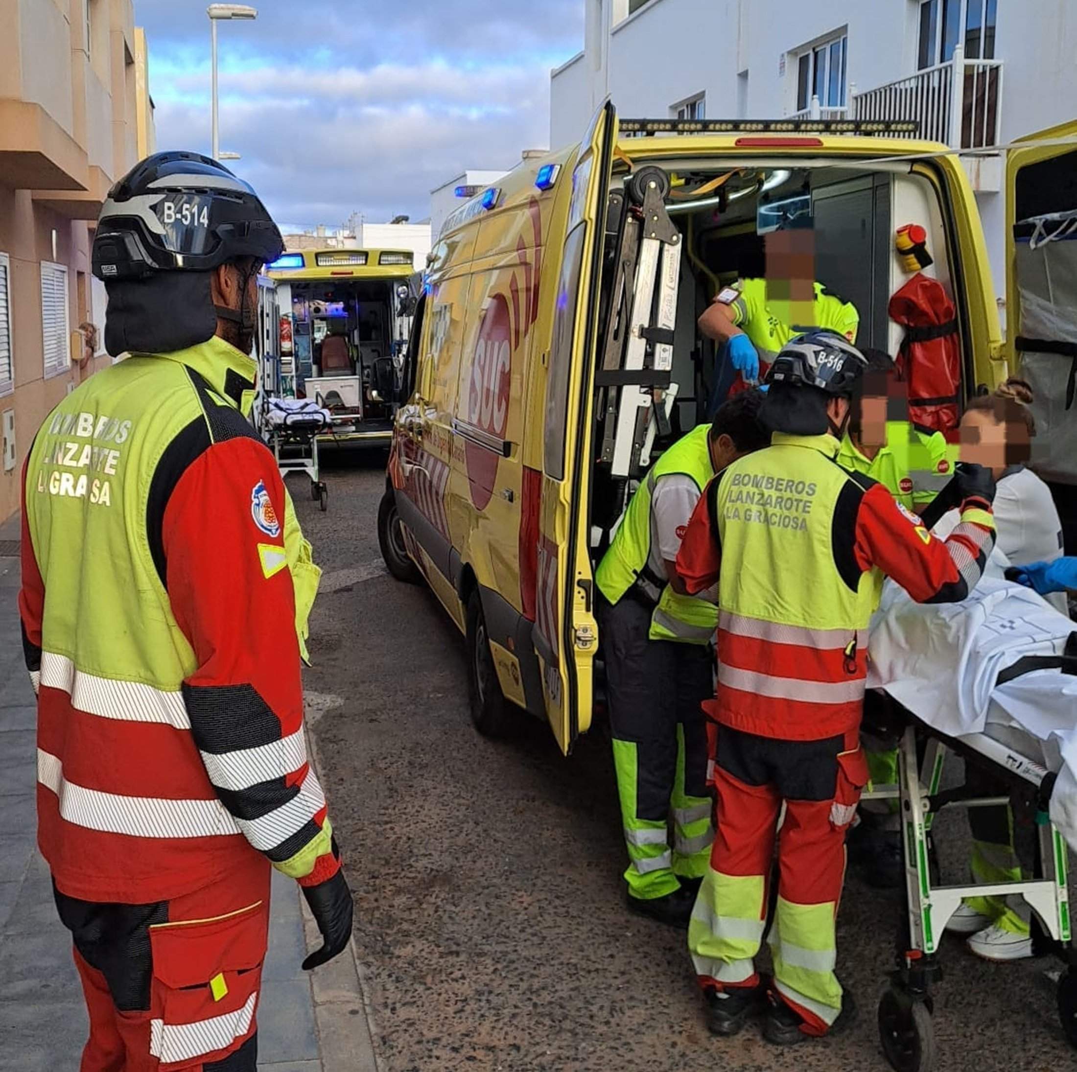 Grave un niño tras caer de un primer piso en Arrecife 
