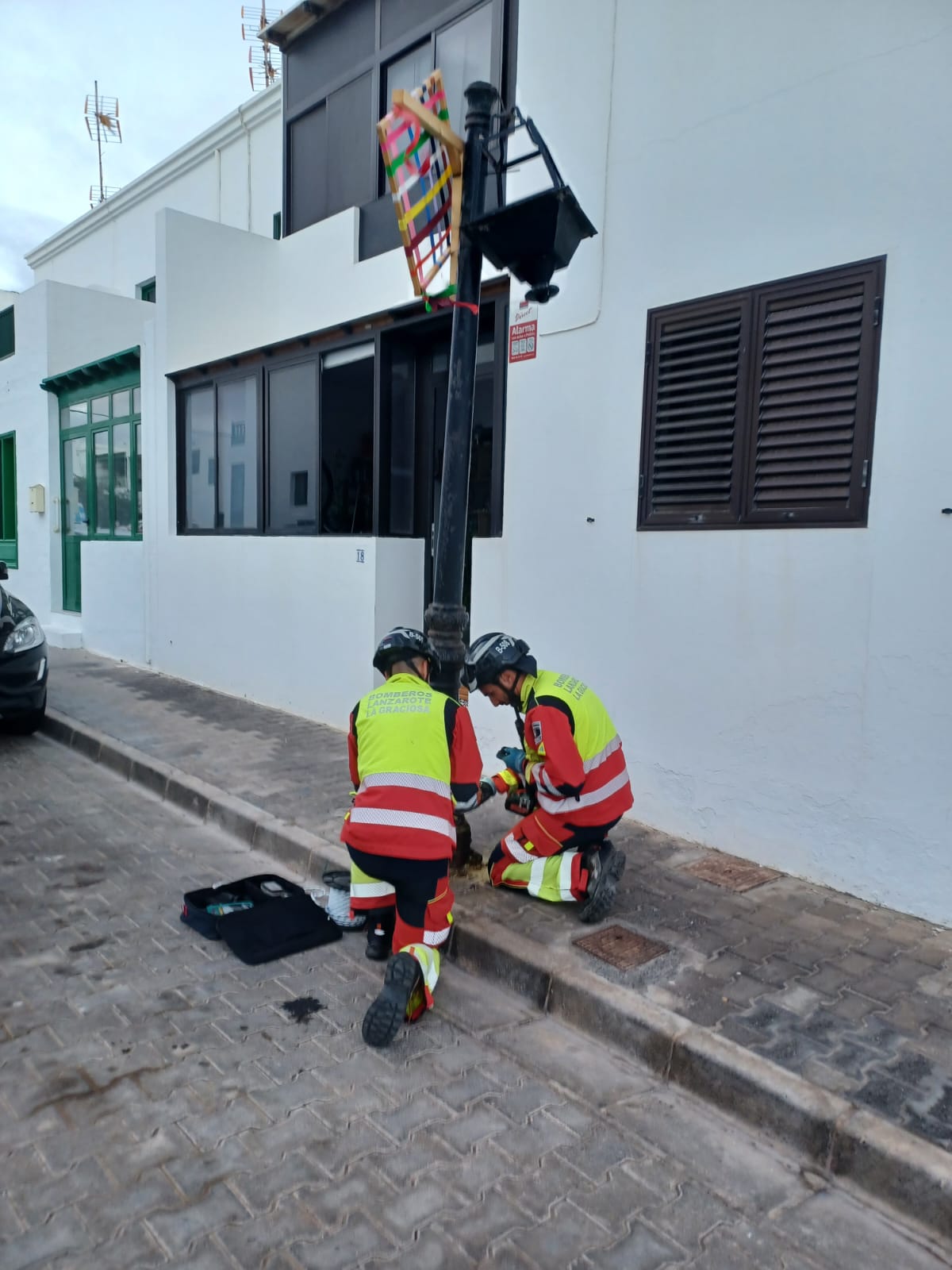 Incidencias registradas por el viento