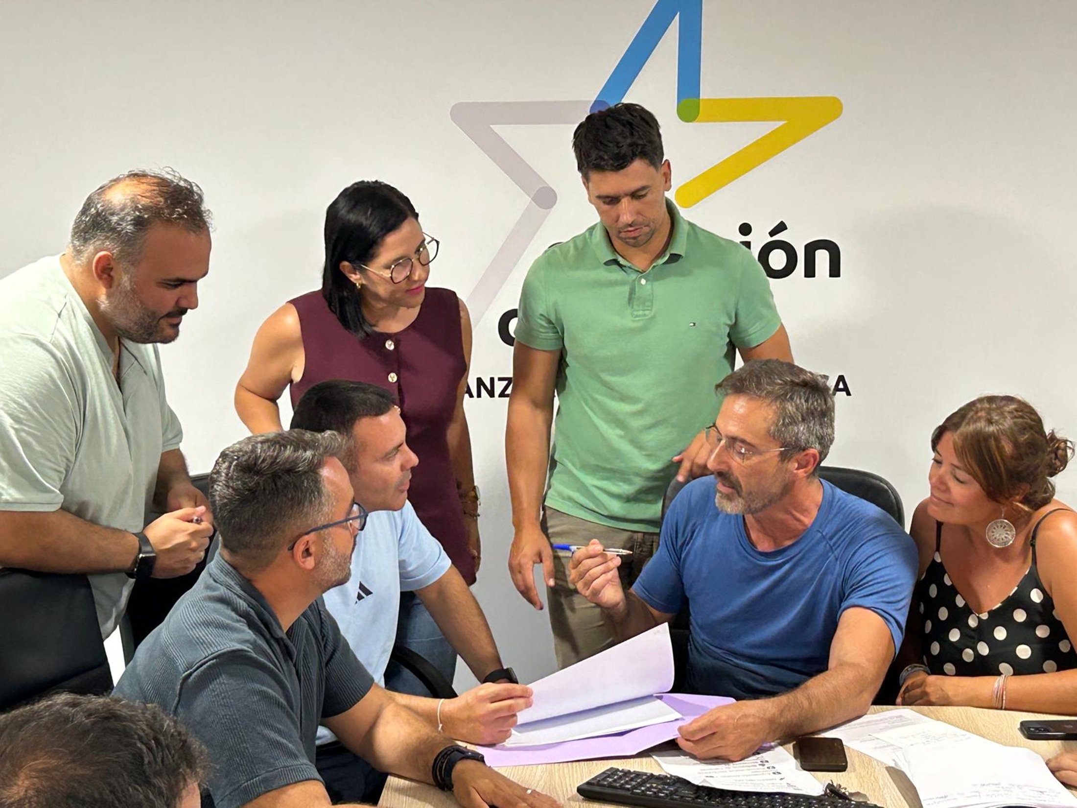 Ejecutiva Insular de Coalición Canaria (CC) en Lanzarote y La Graciosa