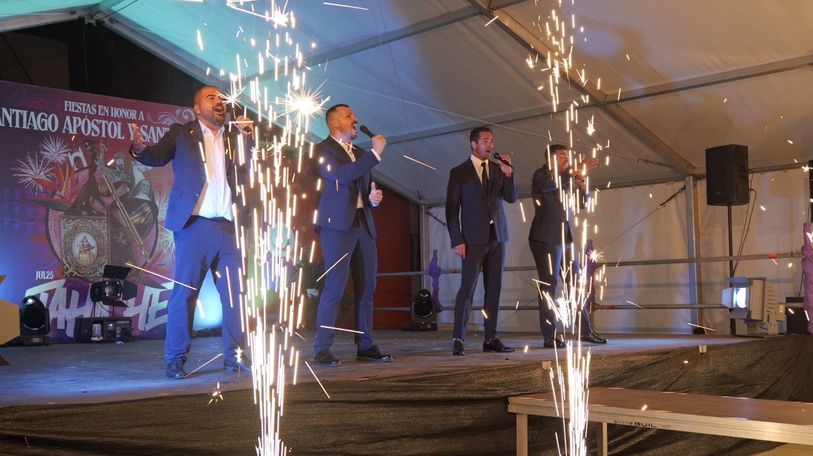 Playback de Las Rebeldes en Tahíche, 2025