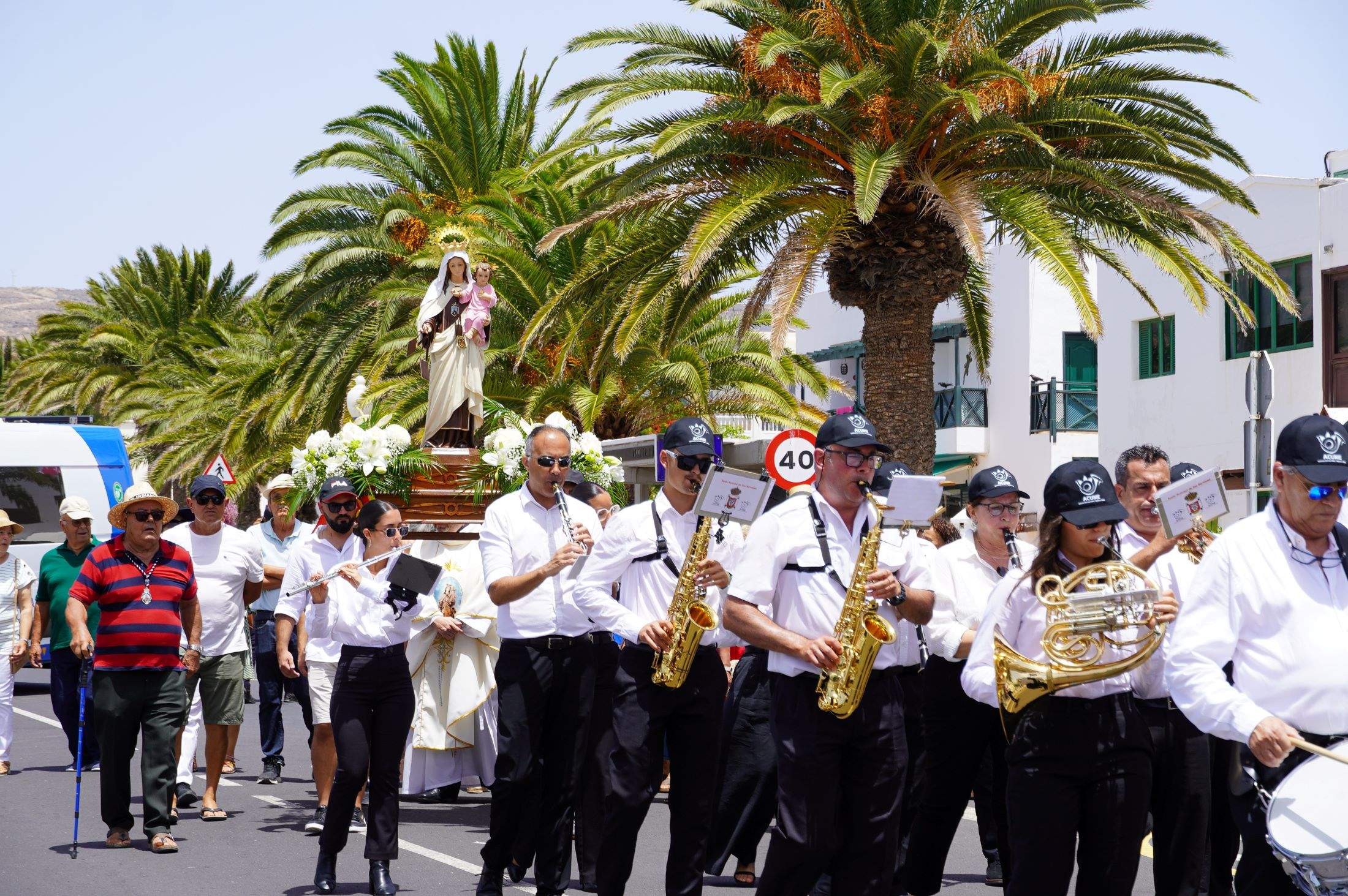 Arrieta concluye las fiestas de Nuestra Señora del Carmen, 2025