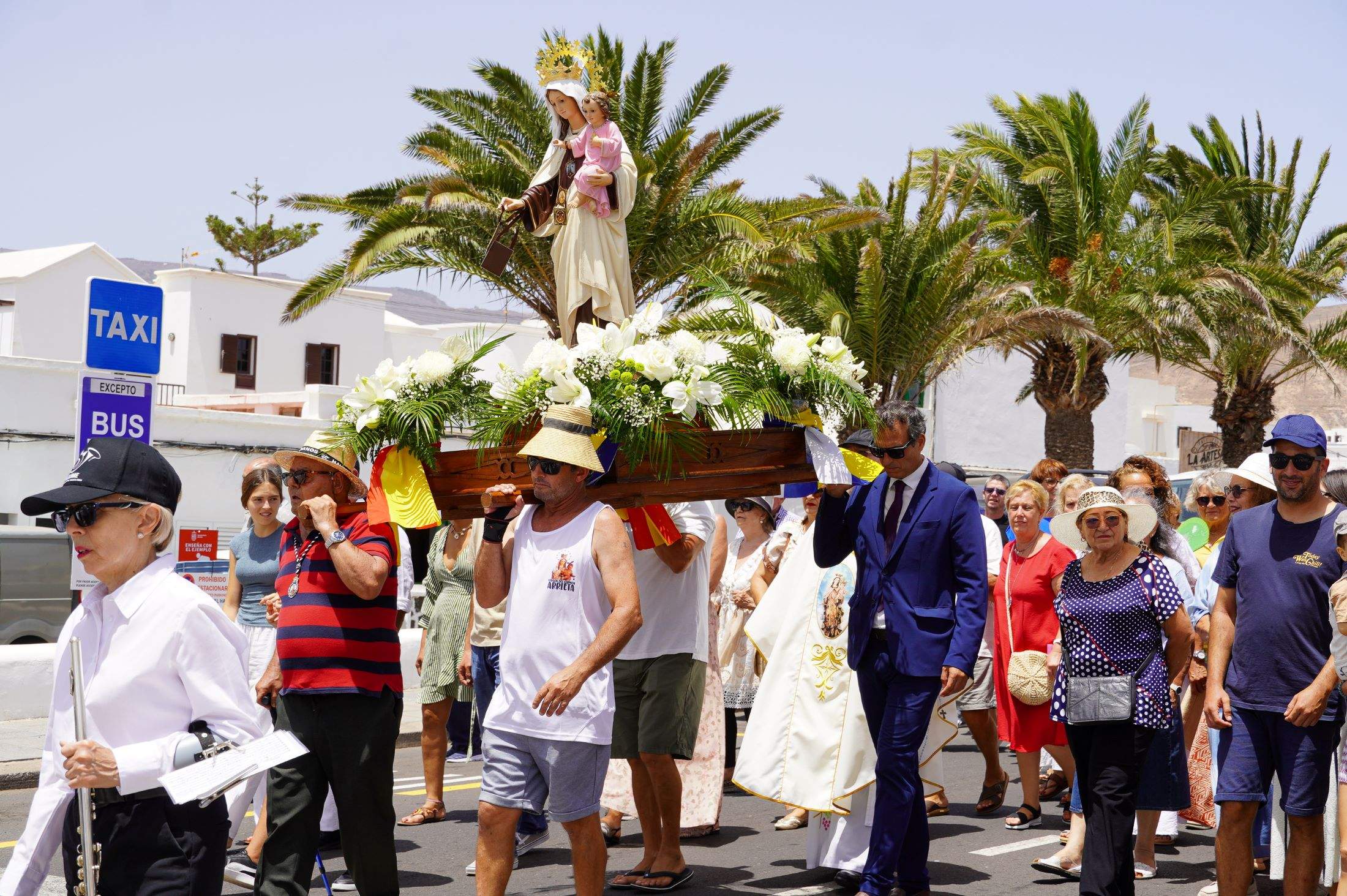 Arrieta concluye las fiestas de Nuestra Señora del Carmen, 2025