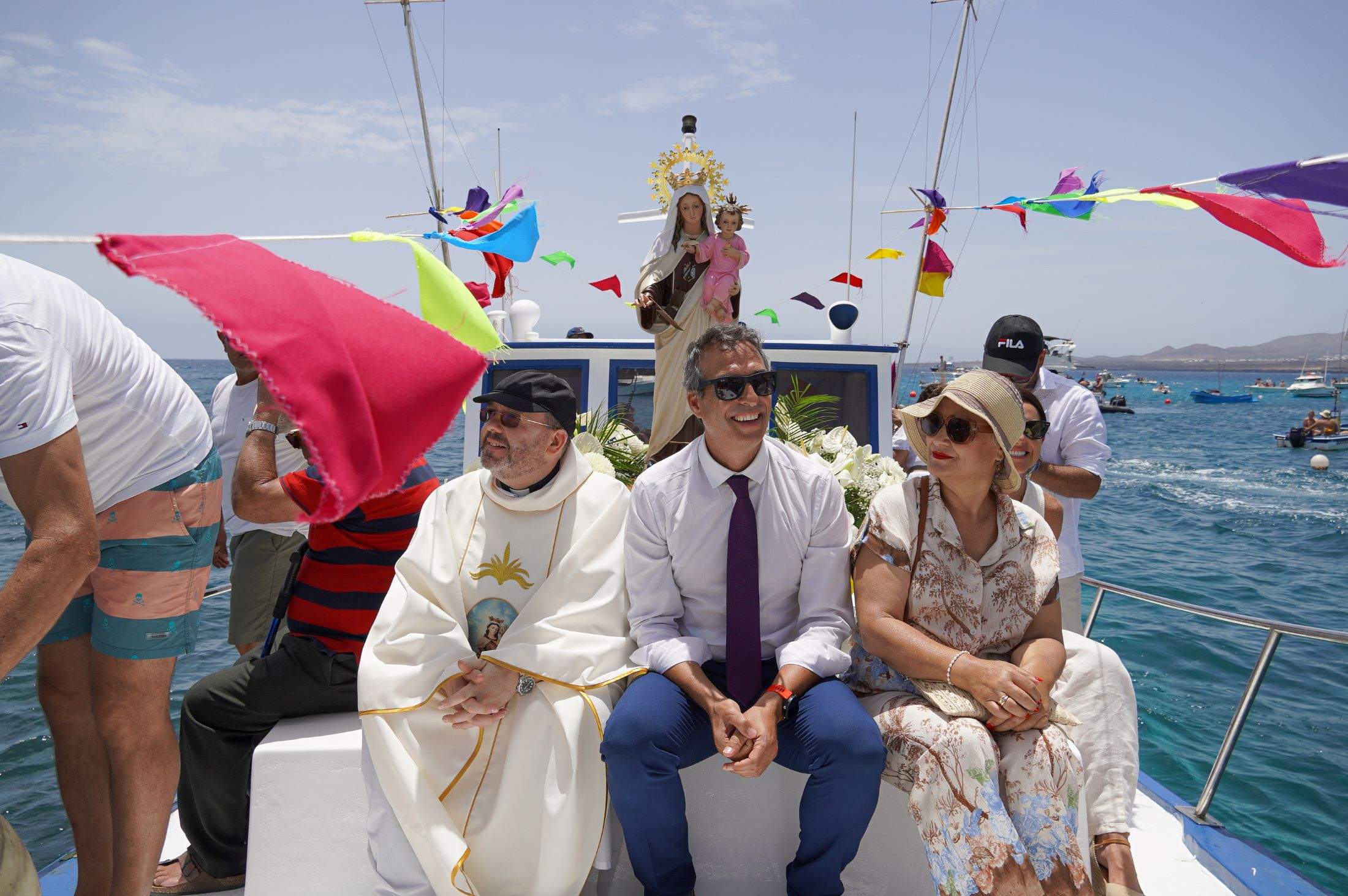 Arrieta concluye las fiestas de Nuestra Señora del Carmen, 2025