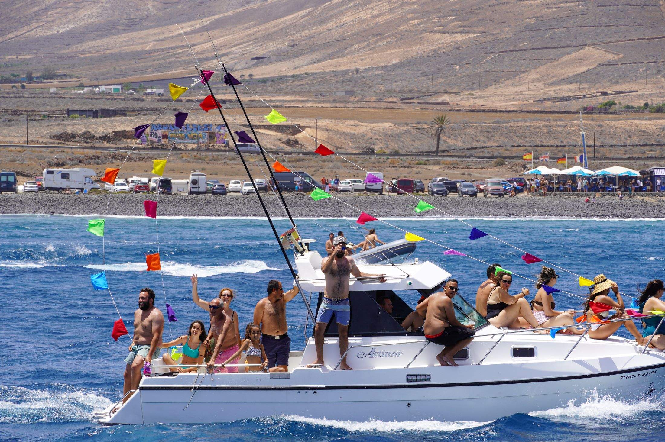 Arrieta concluye las fiestas de Nuestra Señora del Carmen, 2025