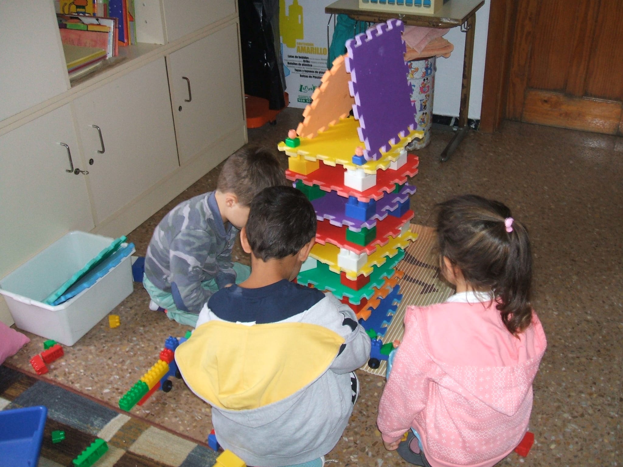 Rincón de la construcción. Archivo personal: Mercedes Morales