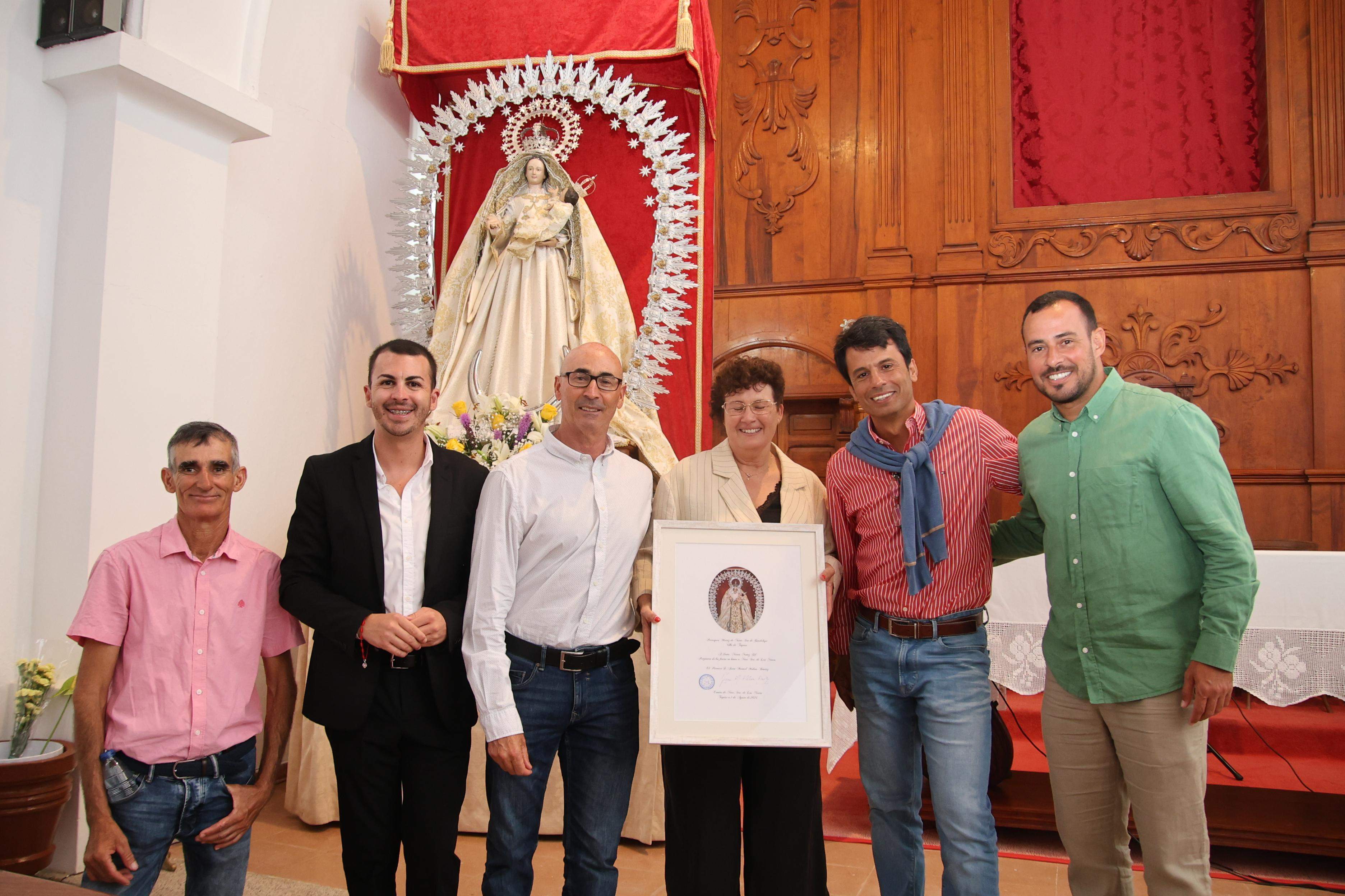 Pregón de las fiestas de Las Nieves, 2025 (Fotos: Norberto de León)