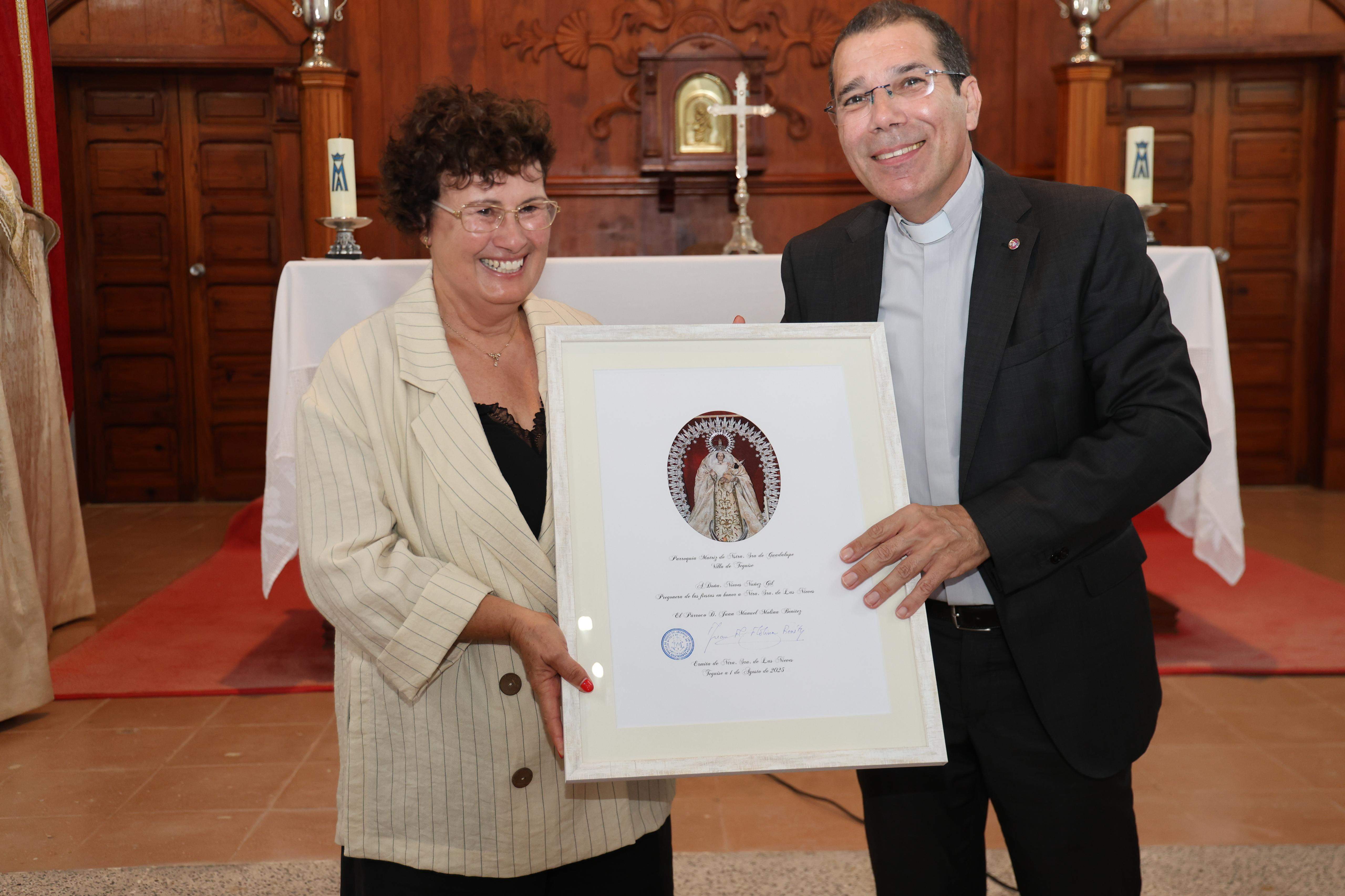 Pregón de las fiestas de Las Nieves, 2025 (Fotos: Norberto de León)