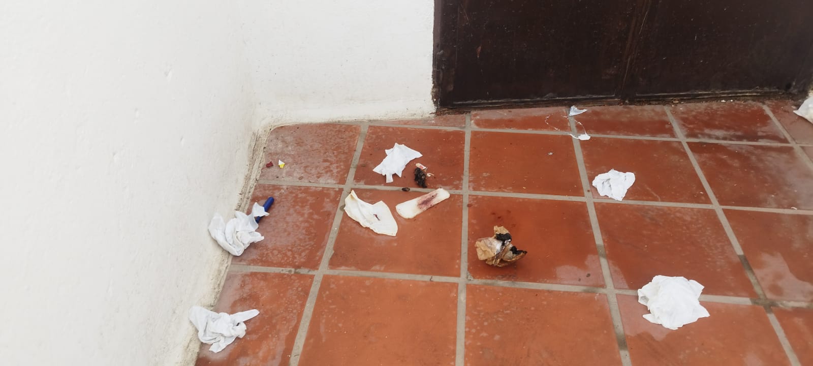 Suciedad en La Tiñosa Suciedad en La Tiñosa