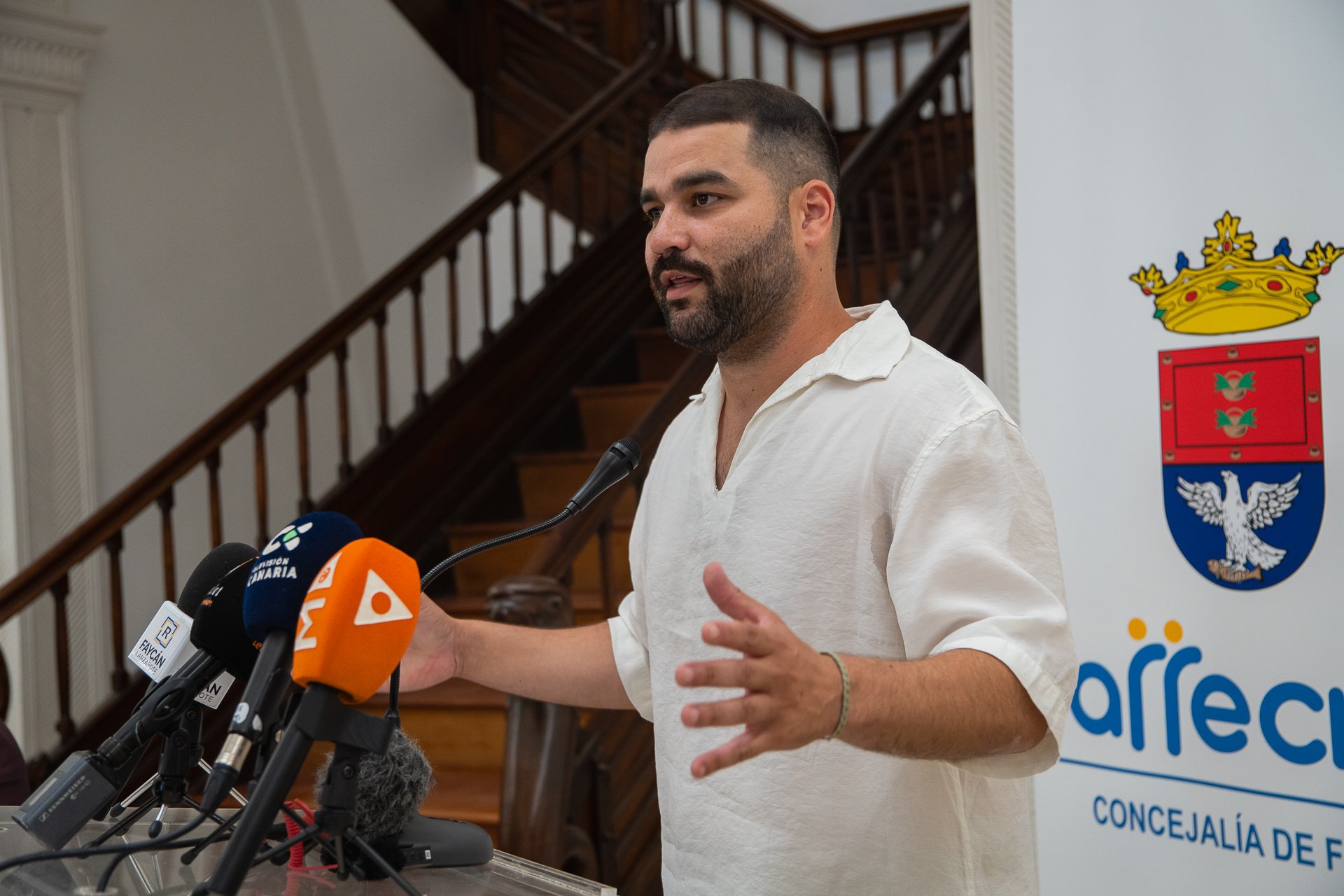El consejero del Cabildo de Lanzarote Jesús Machín Tavío. El consejero del Cabildo de Lanzarote Jesús Machín Tavío.