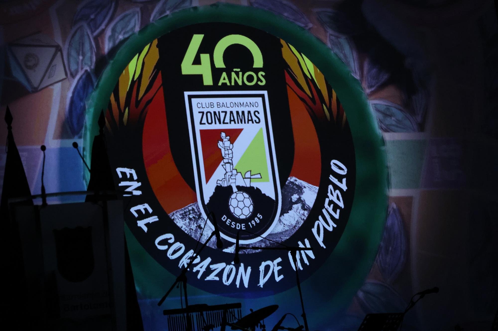 Pregón de las fiestas de San Bartolomé. Fotos: La Voz.