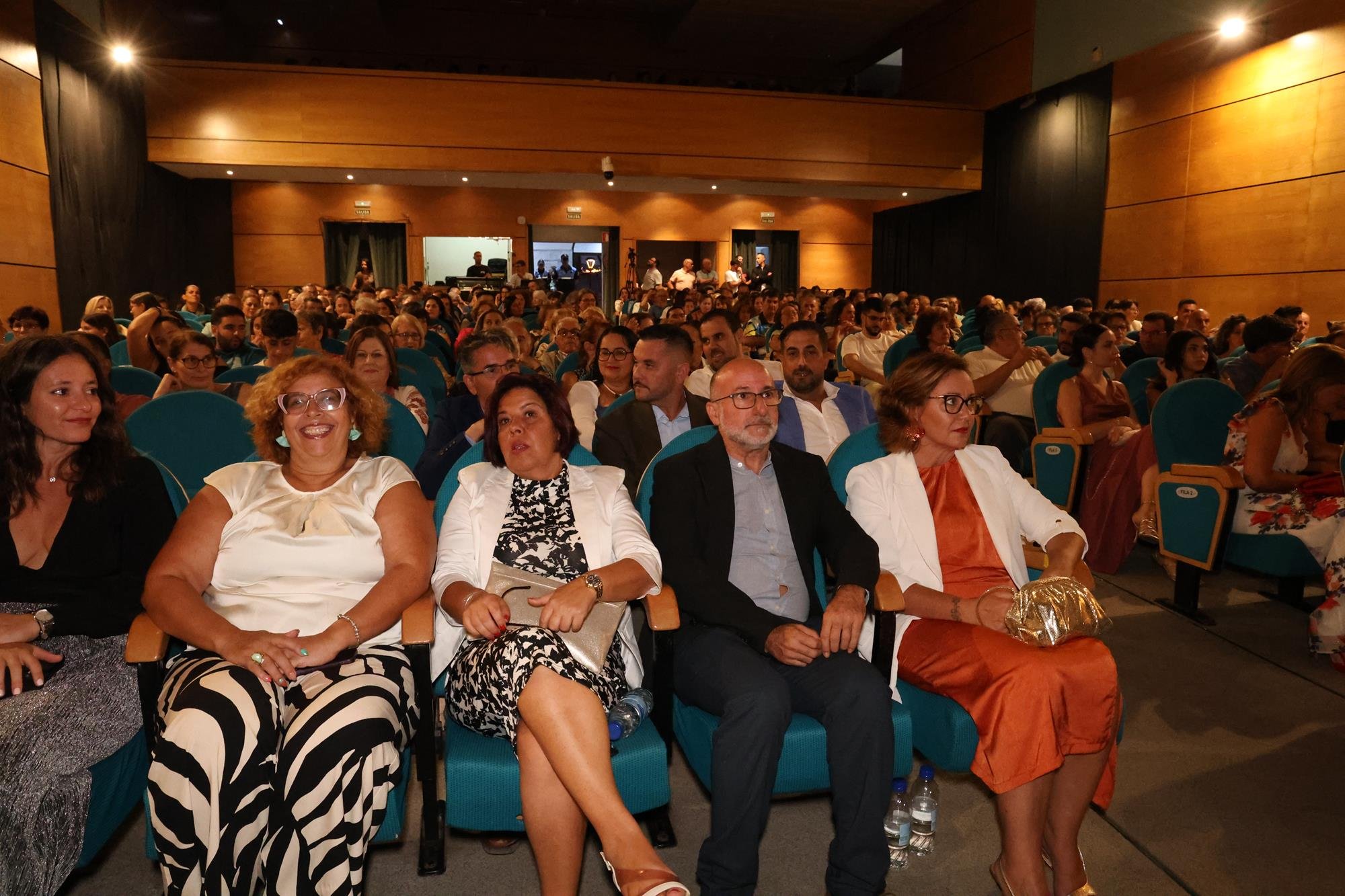 Pregón de las fiestas de San Bartolomé. Fotos: La Voz.