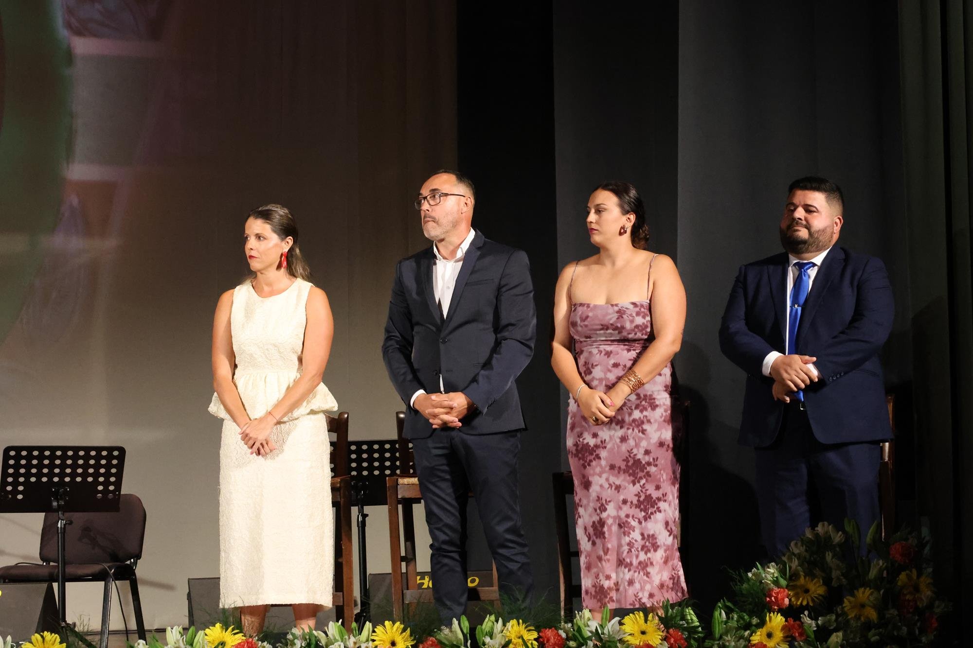 Pregón de las fiestas de San Bartolomé. Fotos: La Voz.