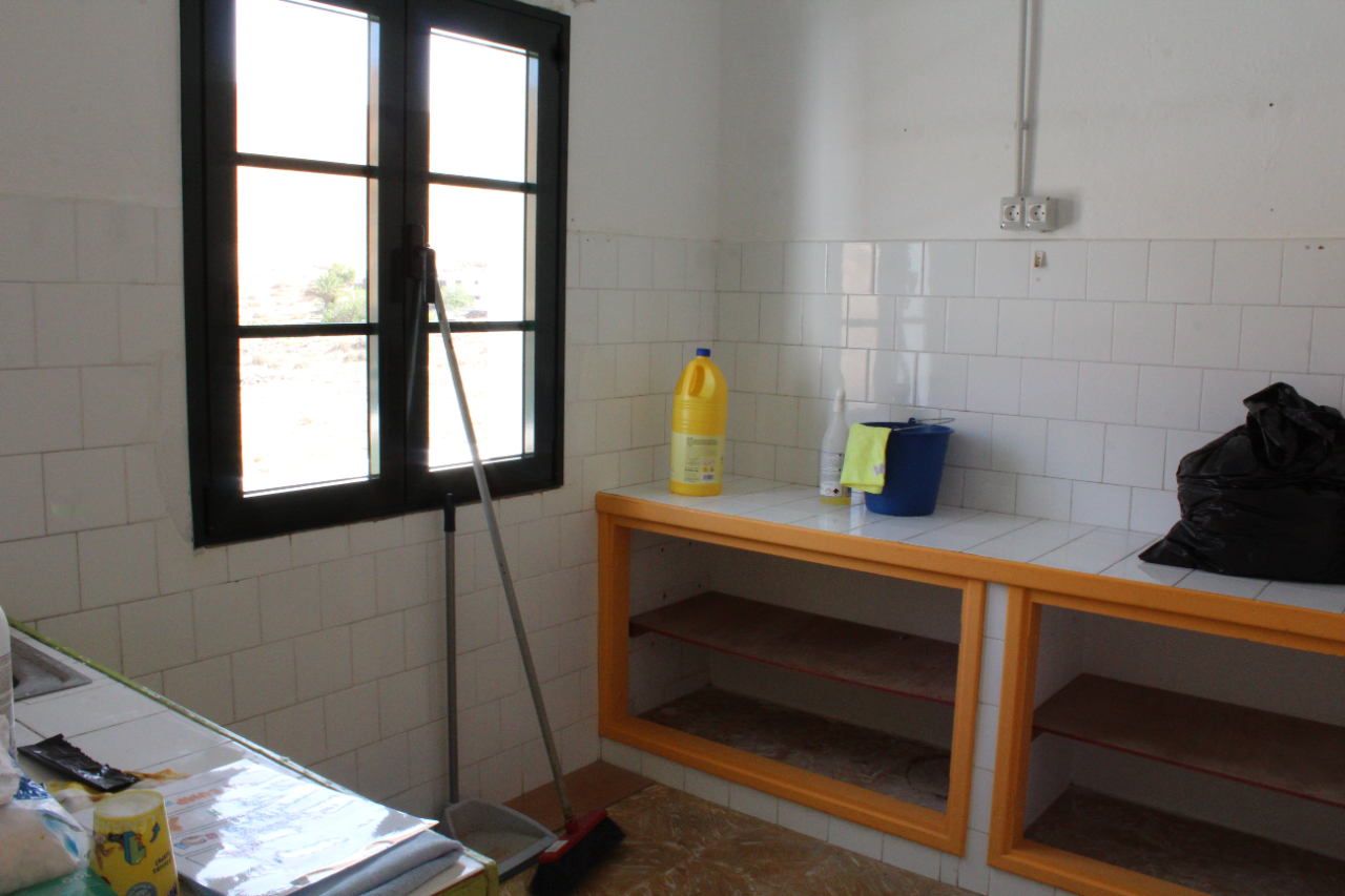 Espacio destinado a la cocina de CEIP Mararía