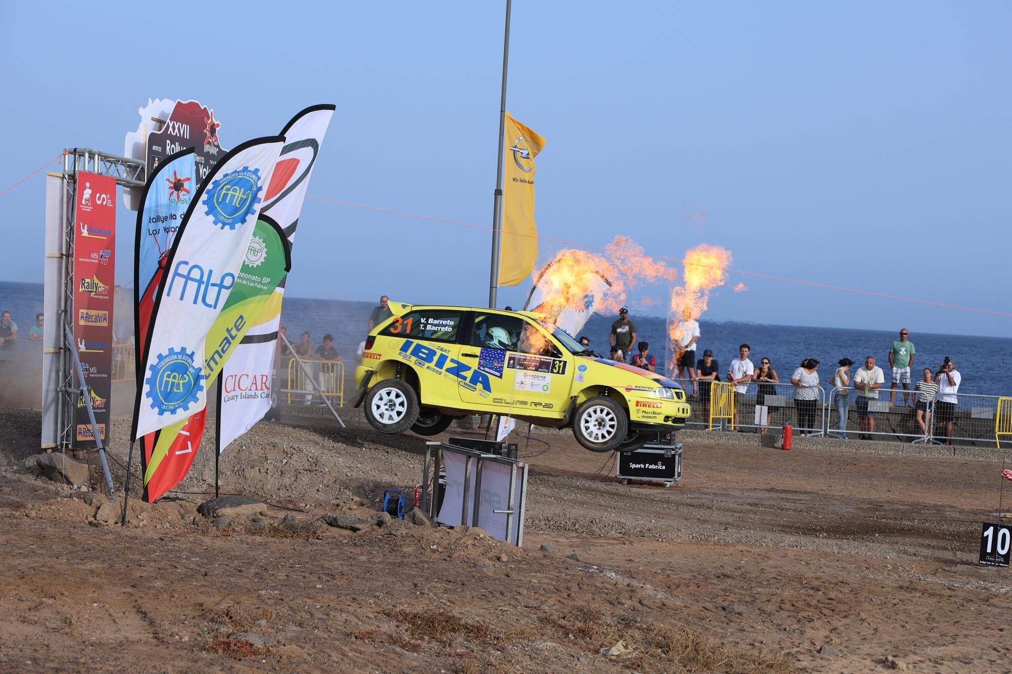 27 Rally Isla de Los Volcanes, viernes 8 de agosto 2025