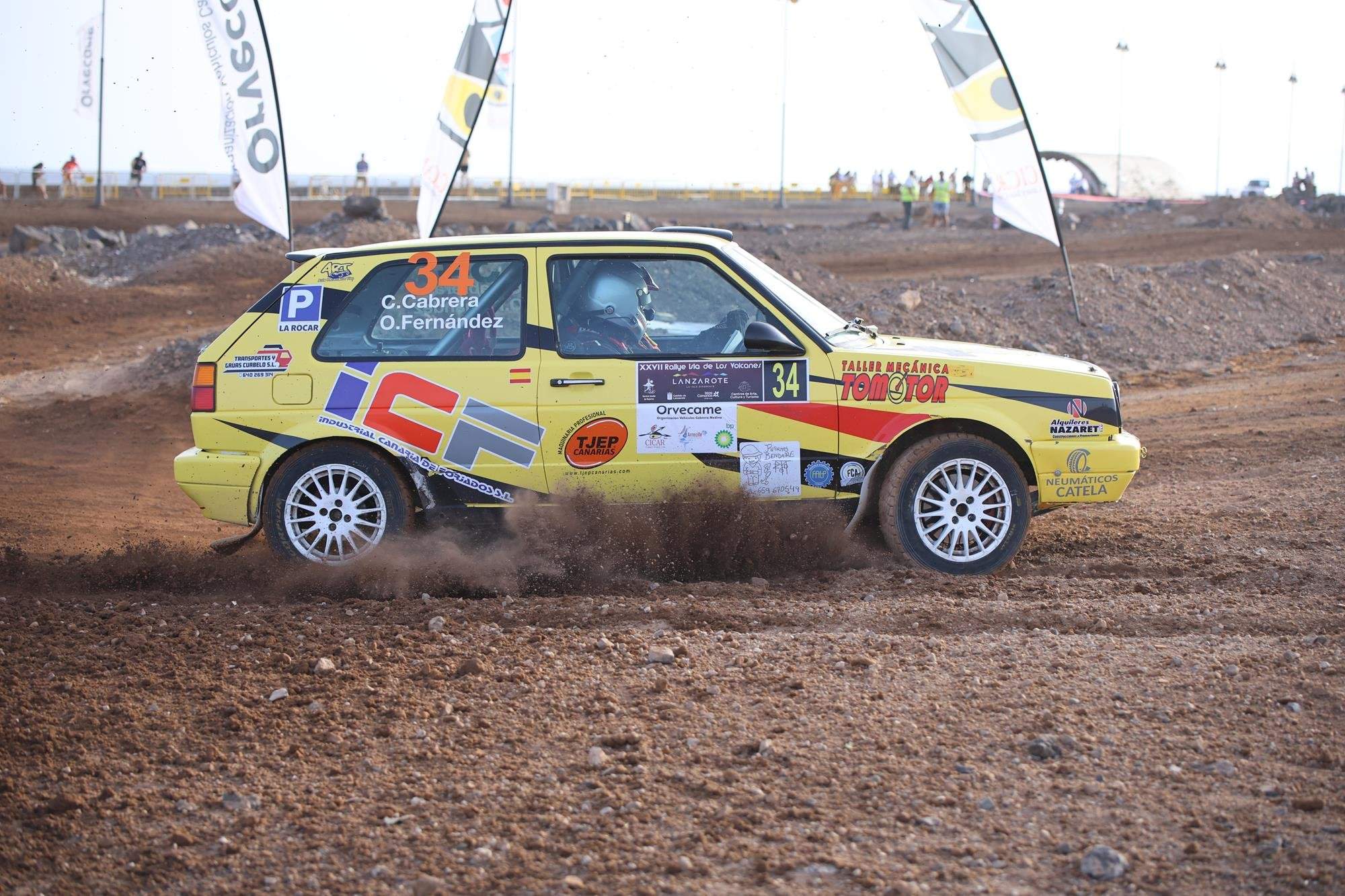 27 Rally Isla de Los Volcanes, viernes 8 de agosto 2025