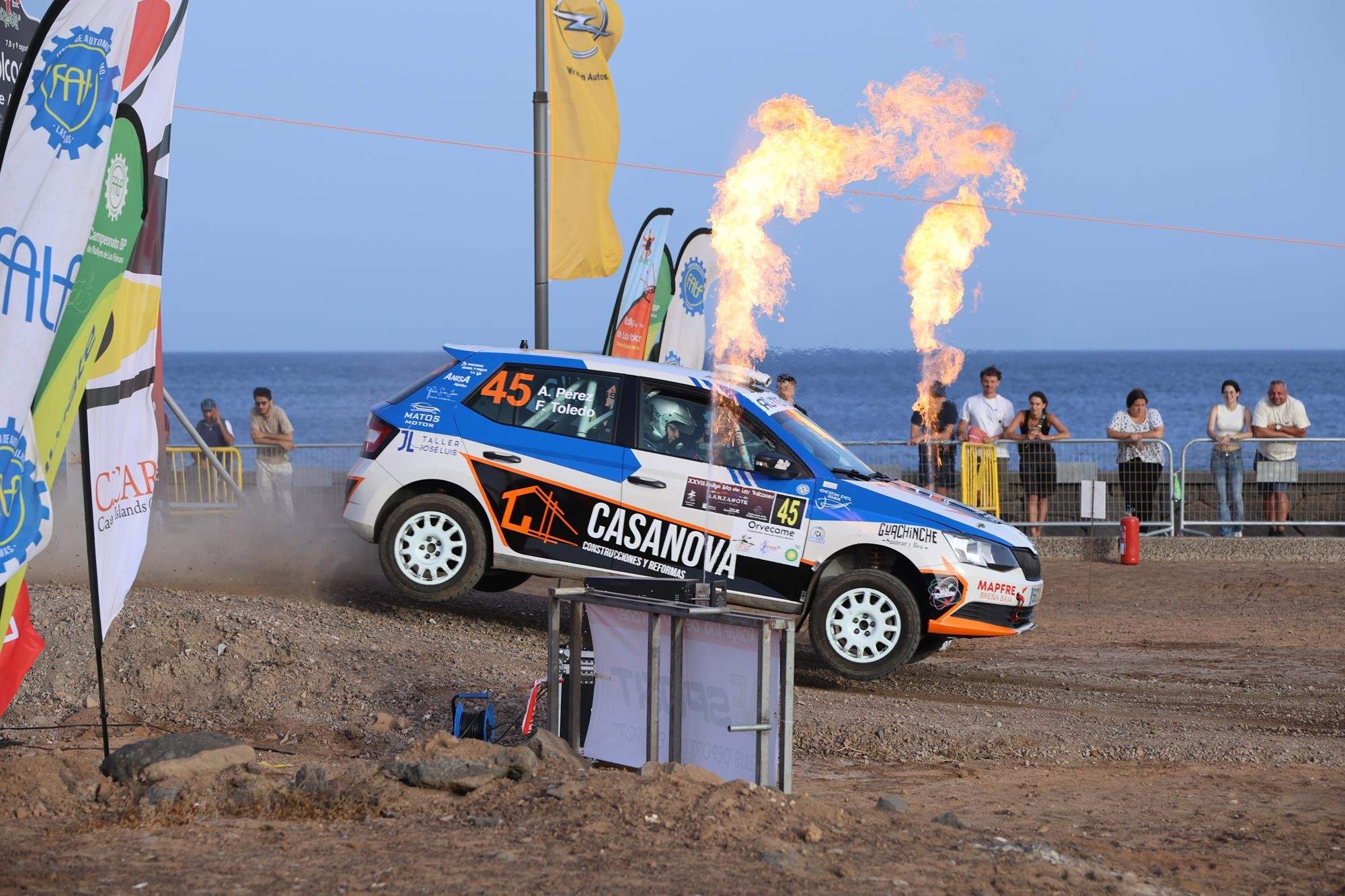 27 Rally Isla de Los Volcanes, viernes 8 de agosto 2025